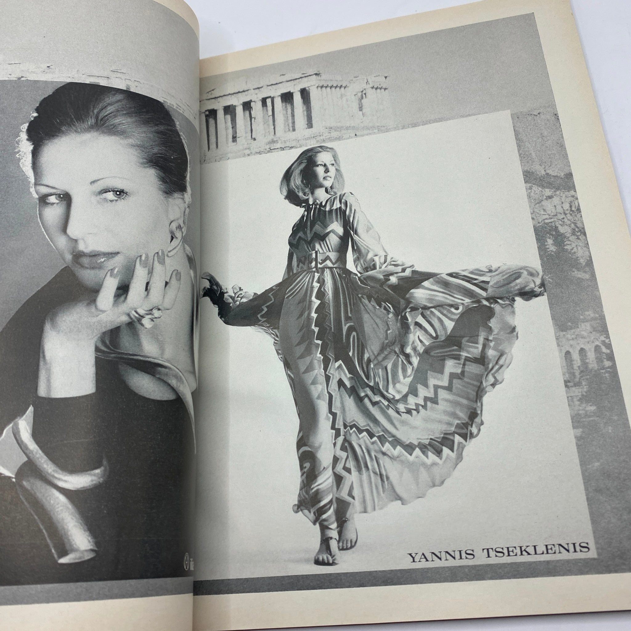 VTG Vogue Magazine April 1973 Karen Graham by Kourken Pakchanian No Label