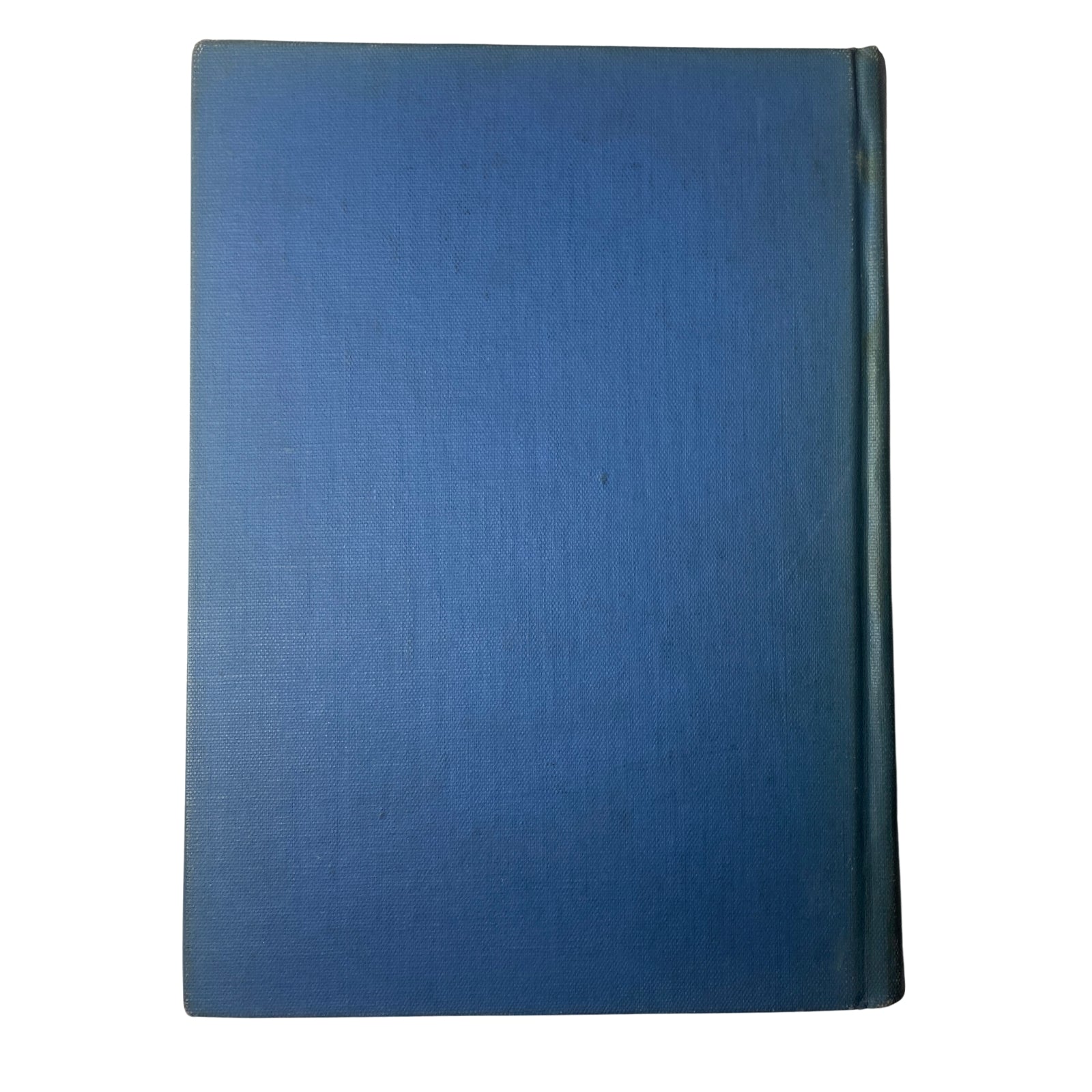 Spine view of the Time Magazine Library Bound Weekly, October 3 to December 26, 1949, showing the blue cover of the bound volume.