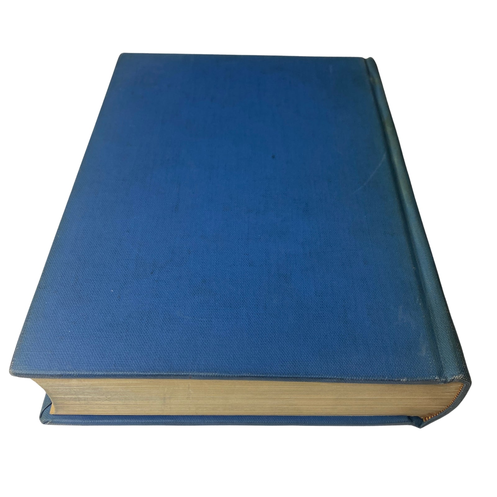 Time Magazine Library Bound Weekly October 3, 1949 - December 26, 1949, showcasing the spine and cover of the bound volume in blue fabric.