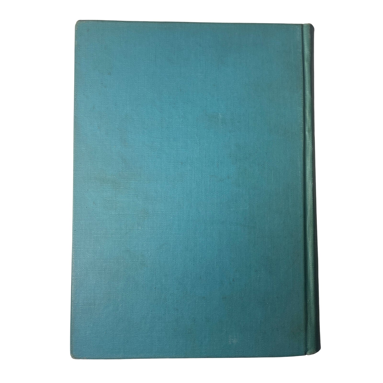 The back cover of a Time Magazine library bound edition, showcasing the blue textured cover of the compilation from April 4 to June 27, 1949.