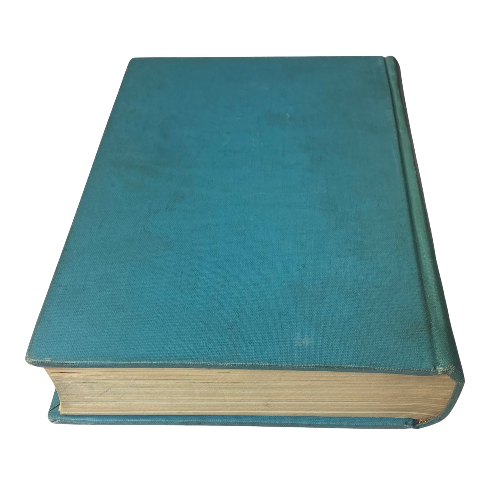 Side view of a library bound edition of Time Magazine, indicating the collectible nature of the series spanning April 4 to June 27, 1949.