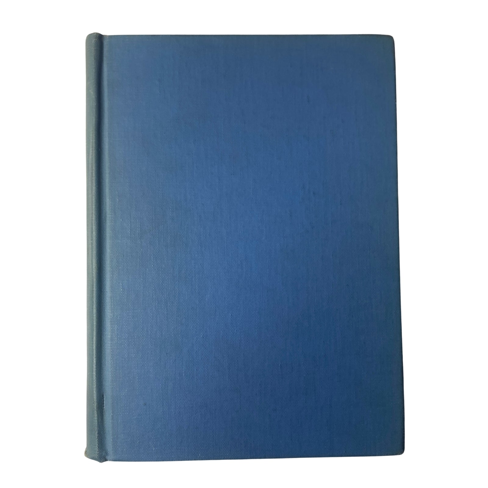 Side view of a blue library-bound edition cover of Time Magazine, part of the volume containing issues from July 4 to September 26, 1949, featuring prominent figures including Stan Musial.