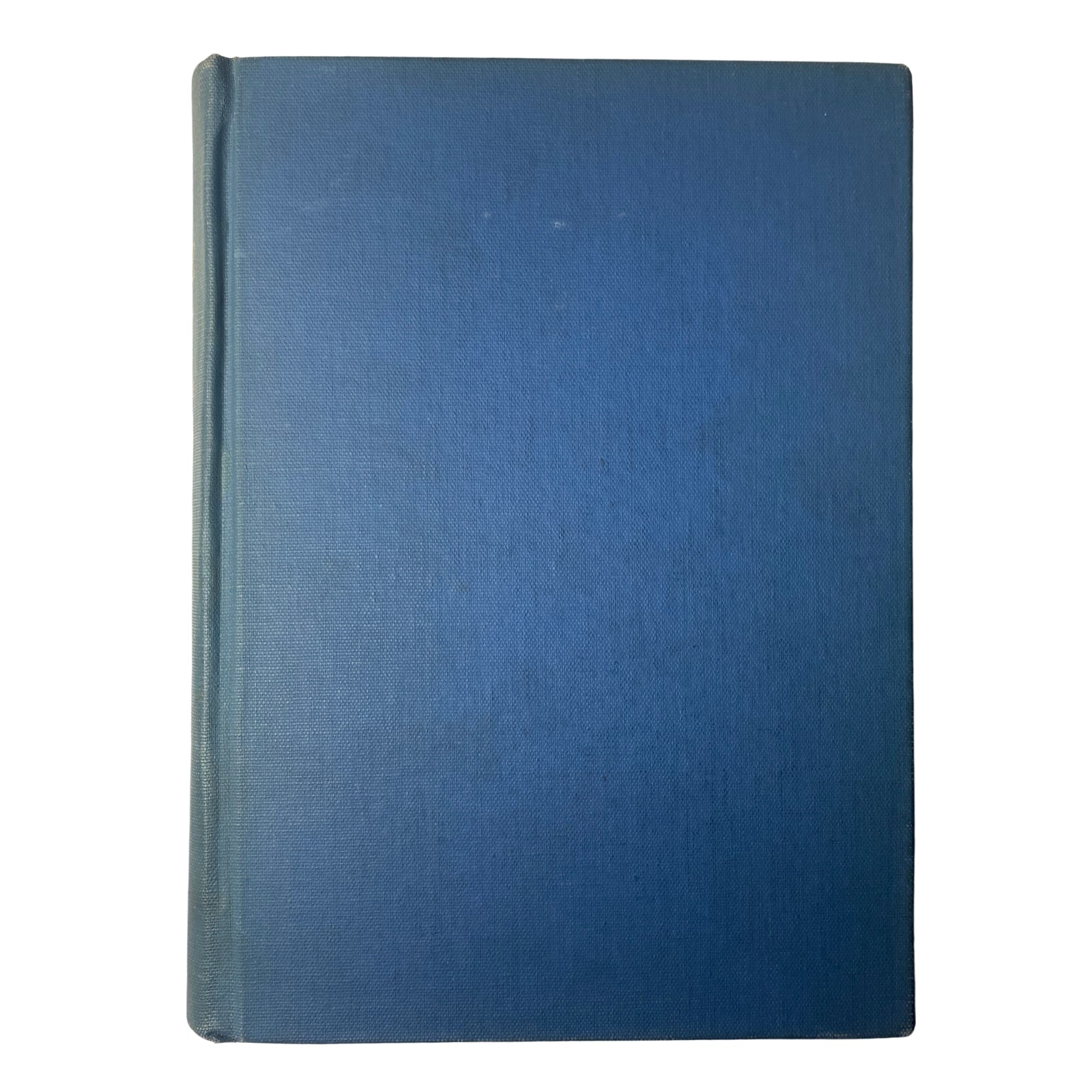 Spine view of the Time Library Bound Weekly Magazine from October 3 to December 26, 1949, showcasing the classic blue cover typical of library editions.