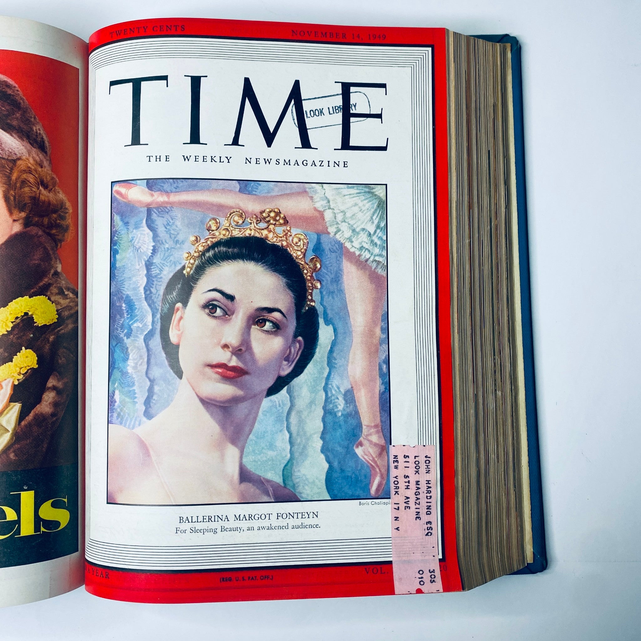 Time Magazine Library Bound Weekly  October 3, 1949 - December 26, 1949