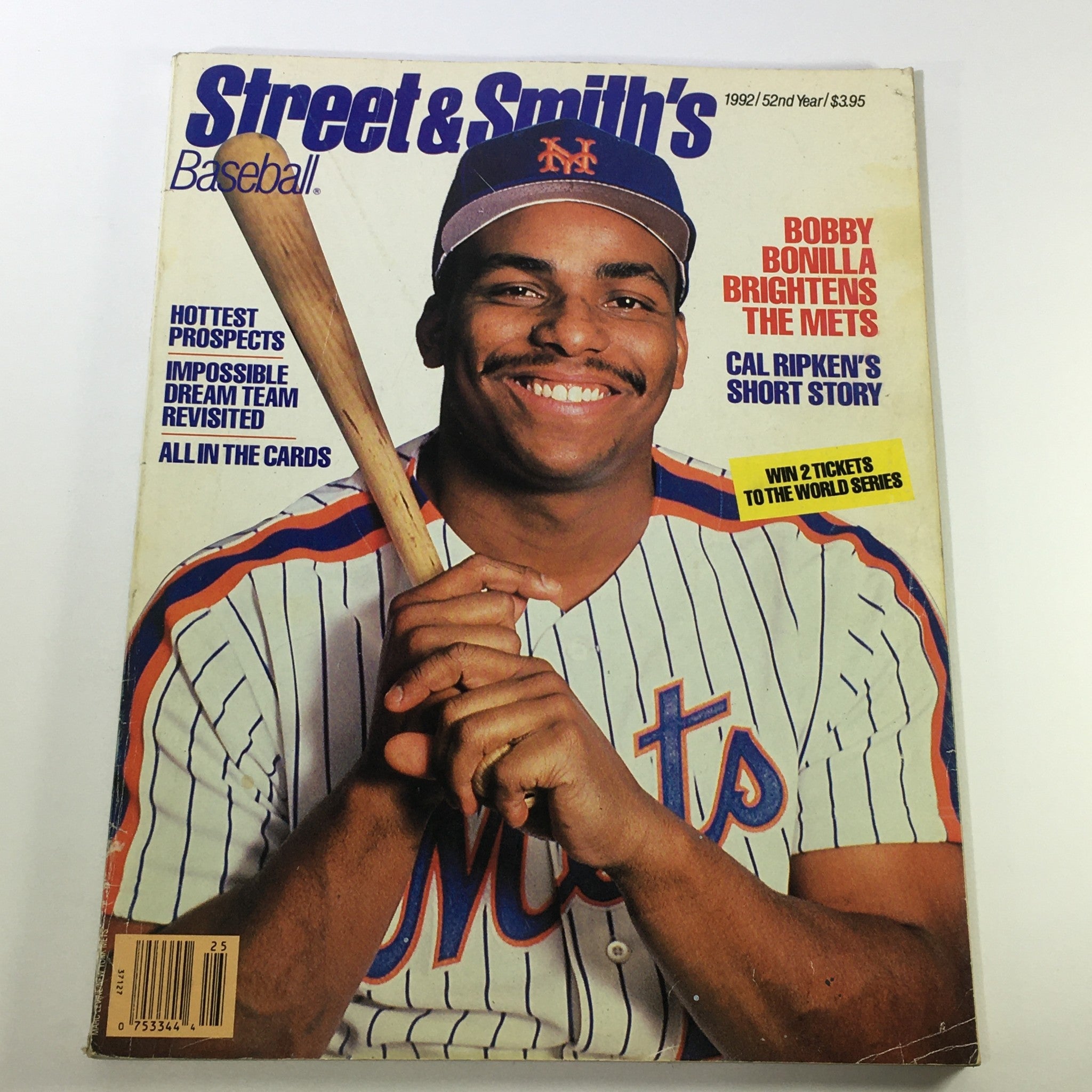 VTG Street & Smith's Baseball Magazine 1992 - Bobby Bonilla / Cal Ripken