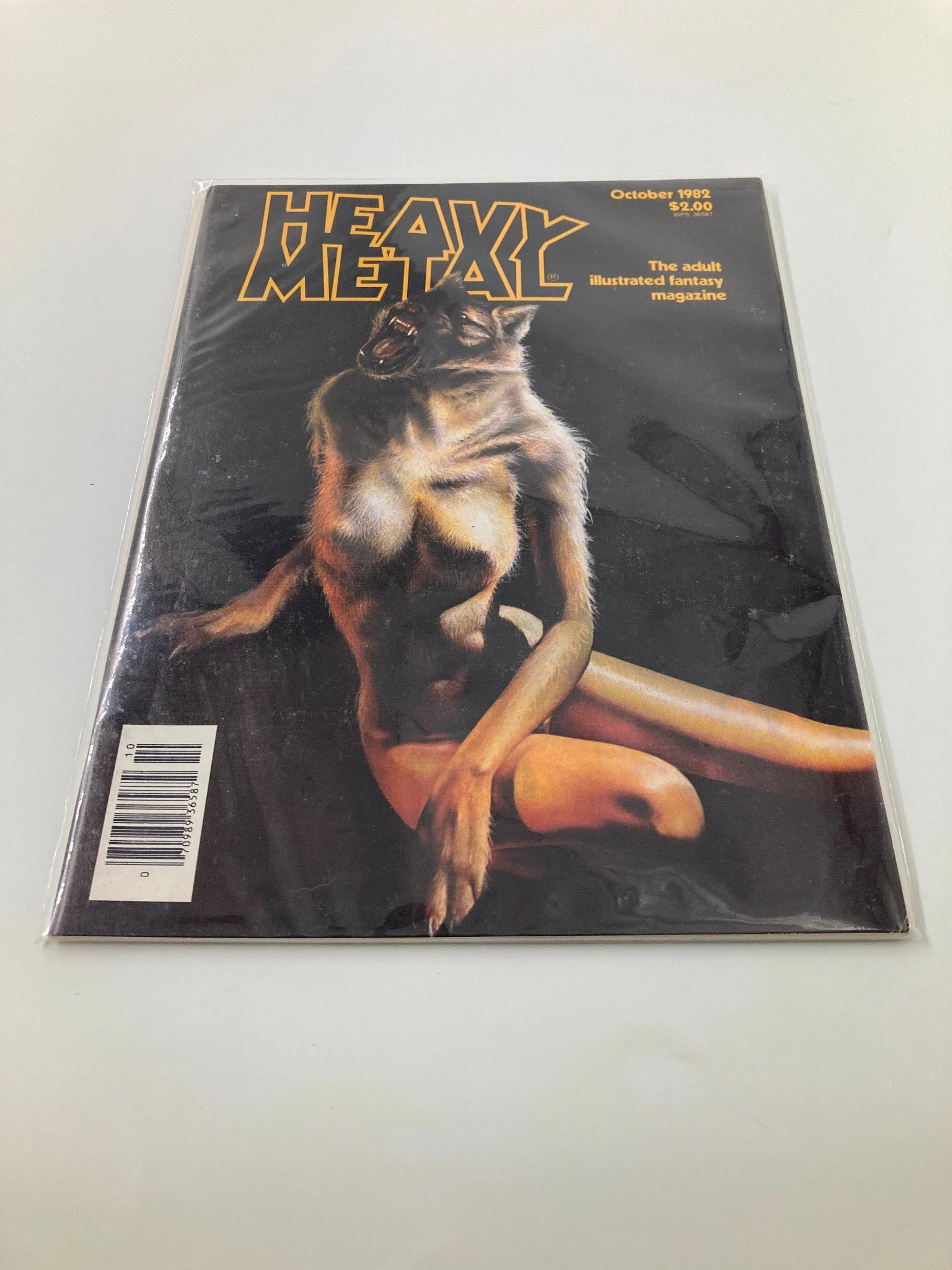 VTG Heavy Metal Magazine October 1982 The Voyage of Those Forgotten Near Mint NM