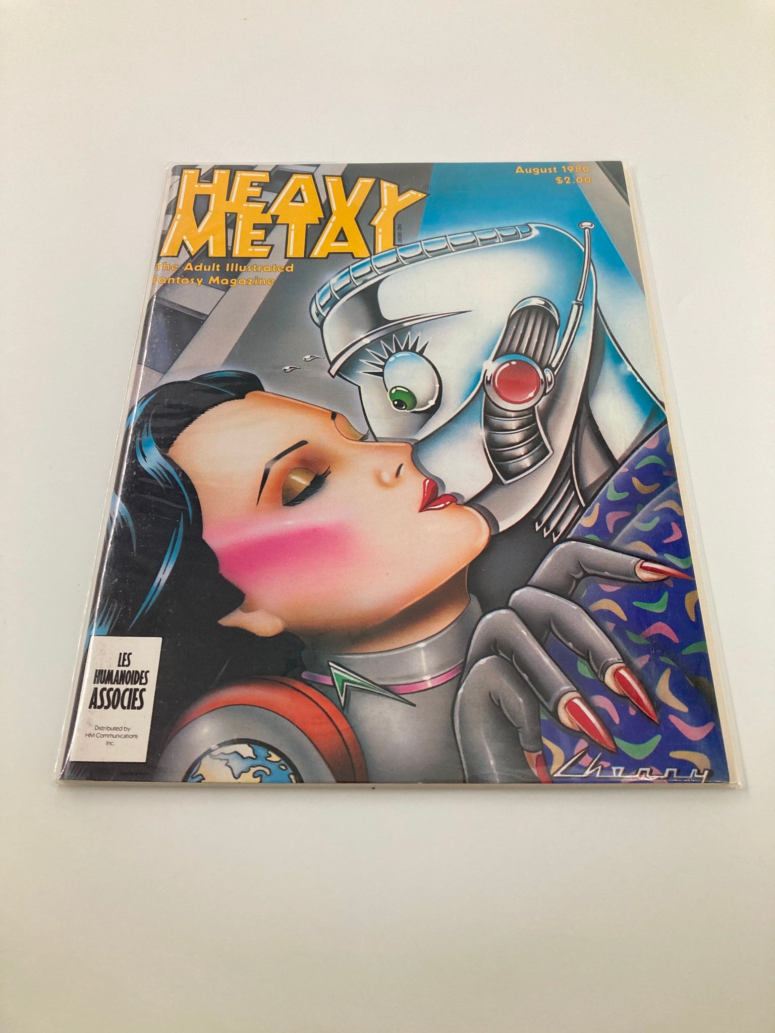 VTG Heavy Metal Magazine August 1980 Fun Turns Into Love Jim Cherry Near Mint NM