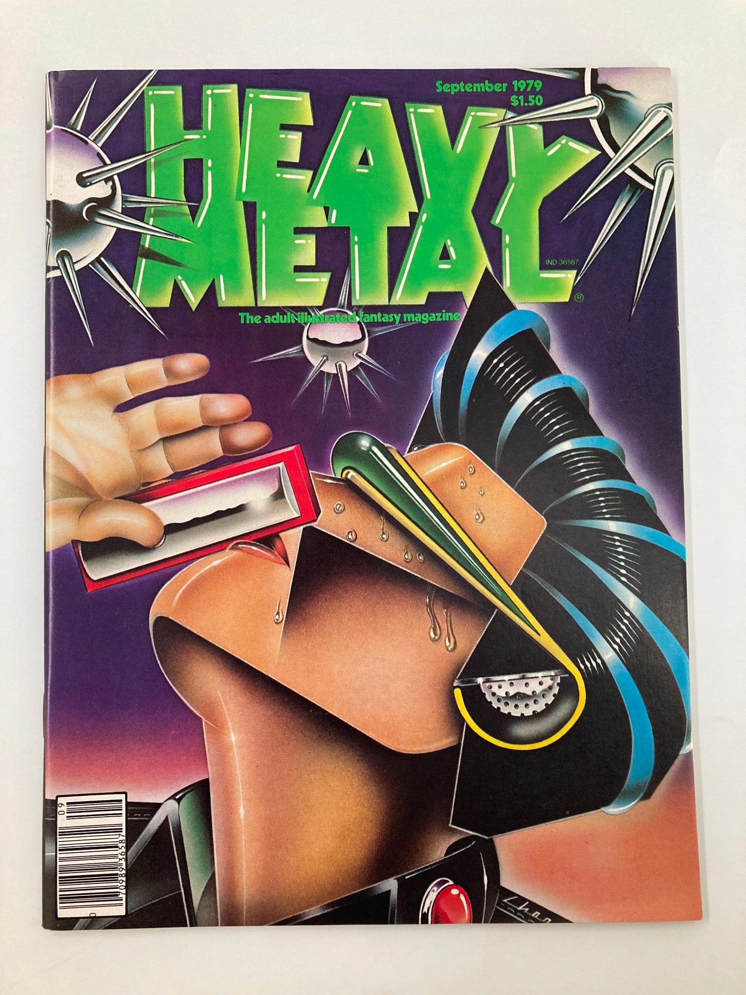 VTG Heavy Metal Magazine September 1979 Love Hurts by Jim Cherry Near Mint NM