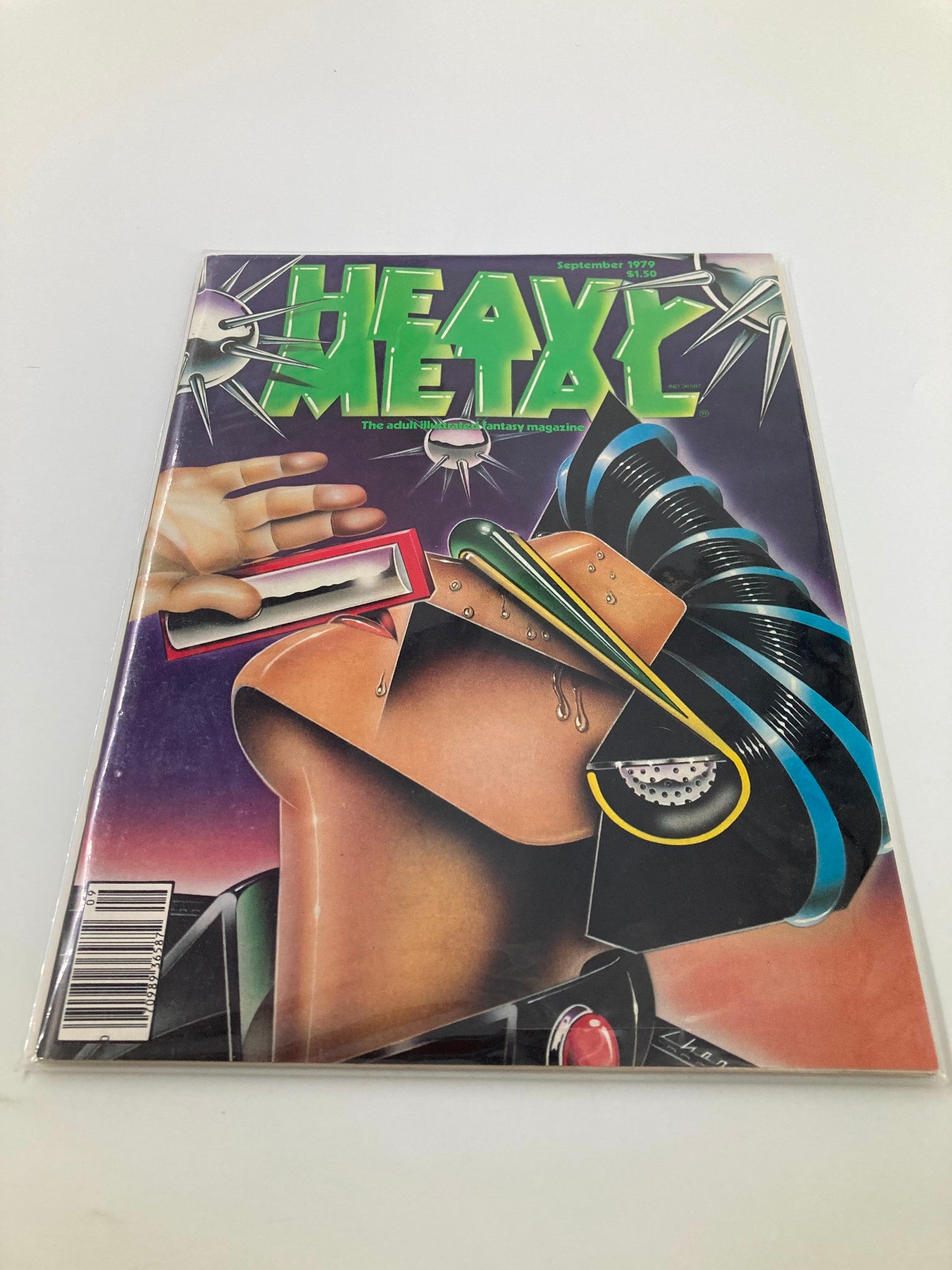 VTG Heavy Metal Magazine September 1979 Love Hurts by Jim Cherry Near Mint NM