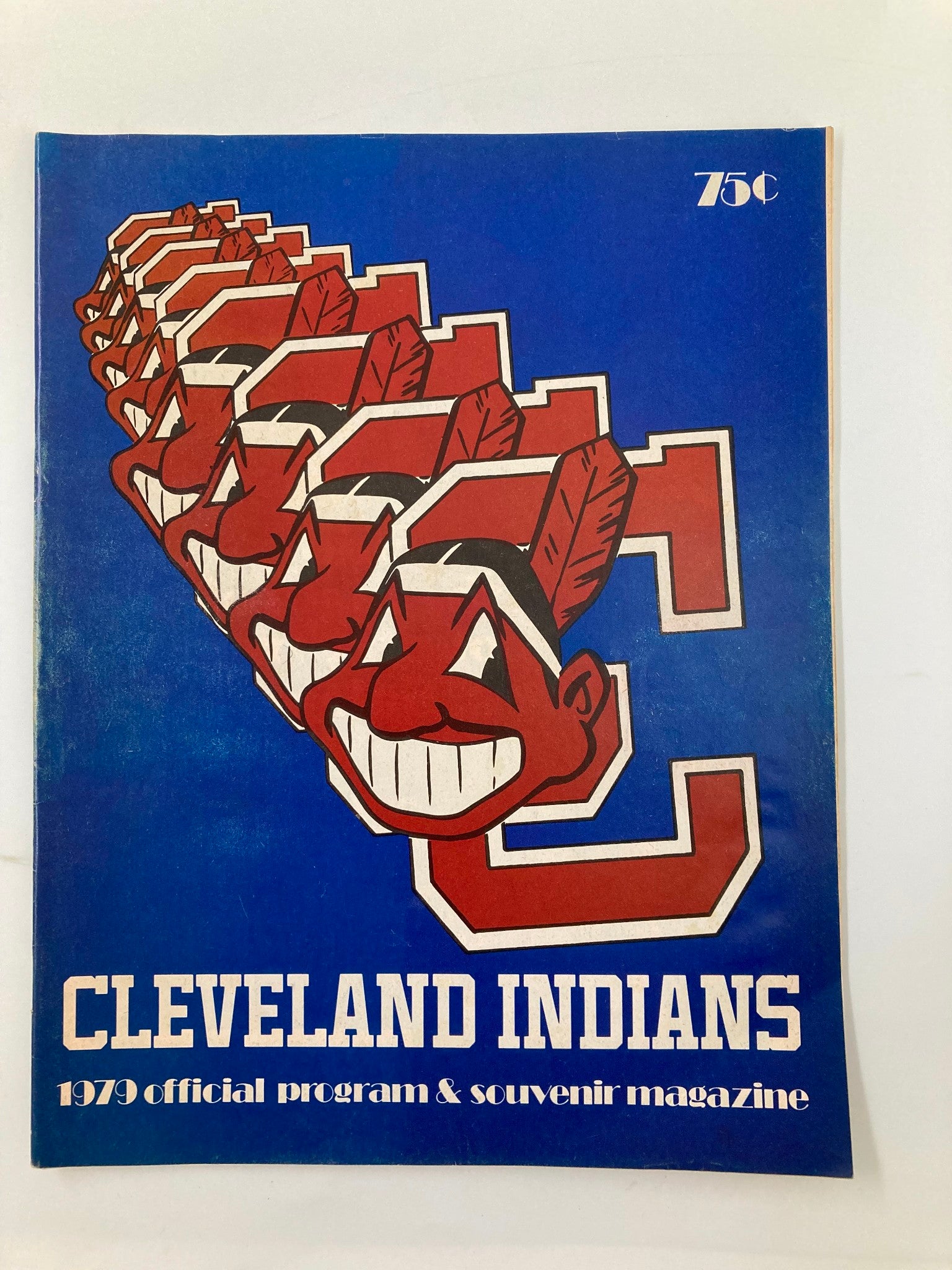 1979 MLB Cleveland Indians vs Baltimore Orioles Official Program & Magazine