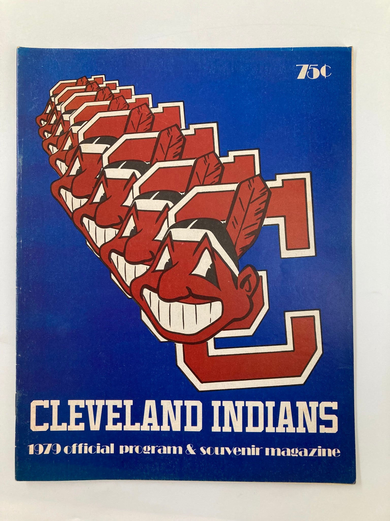 1979 MLB Cleveland Indians vs Seattle Mariners Official Program & Magazine