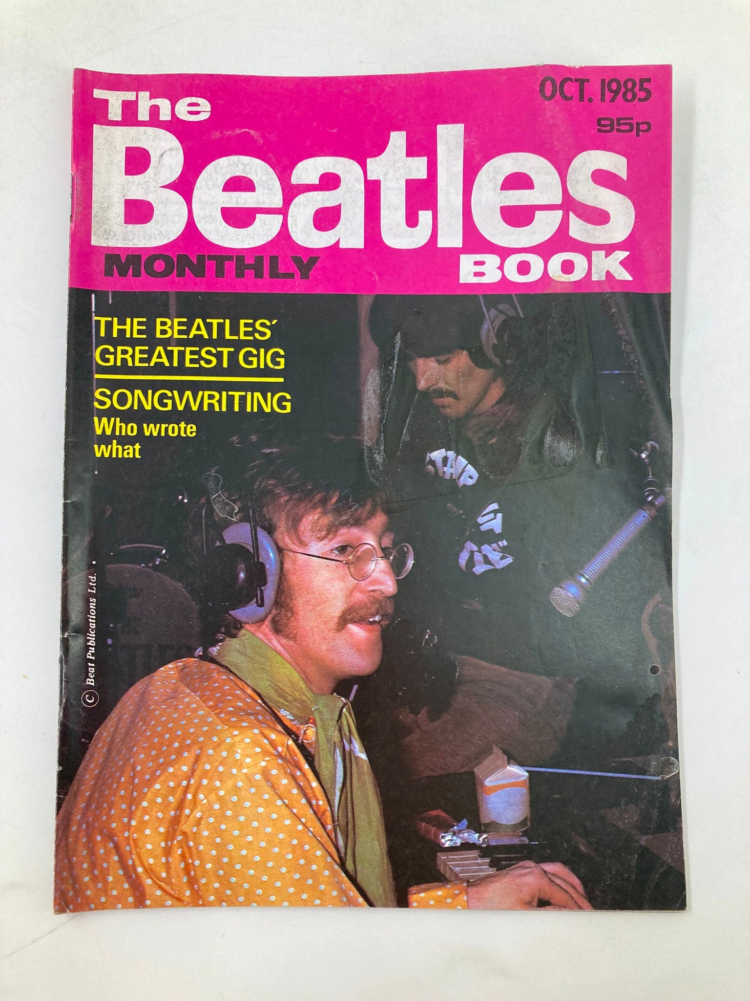 The Beatles Book Monthly Magazine October 1985 The Beatles' Great Gig No Label