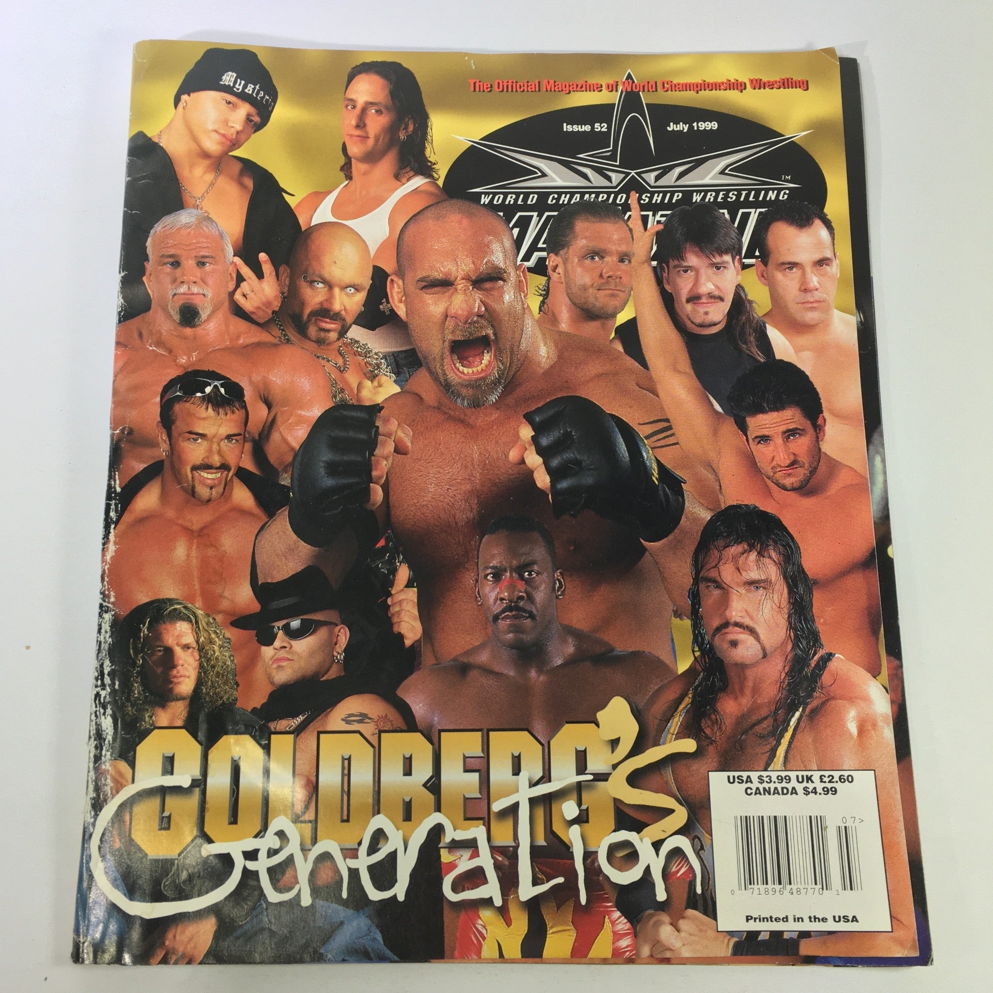 VTG World Championship Wrestling Magazine July 1999 - Bill Goldberg's Generation