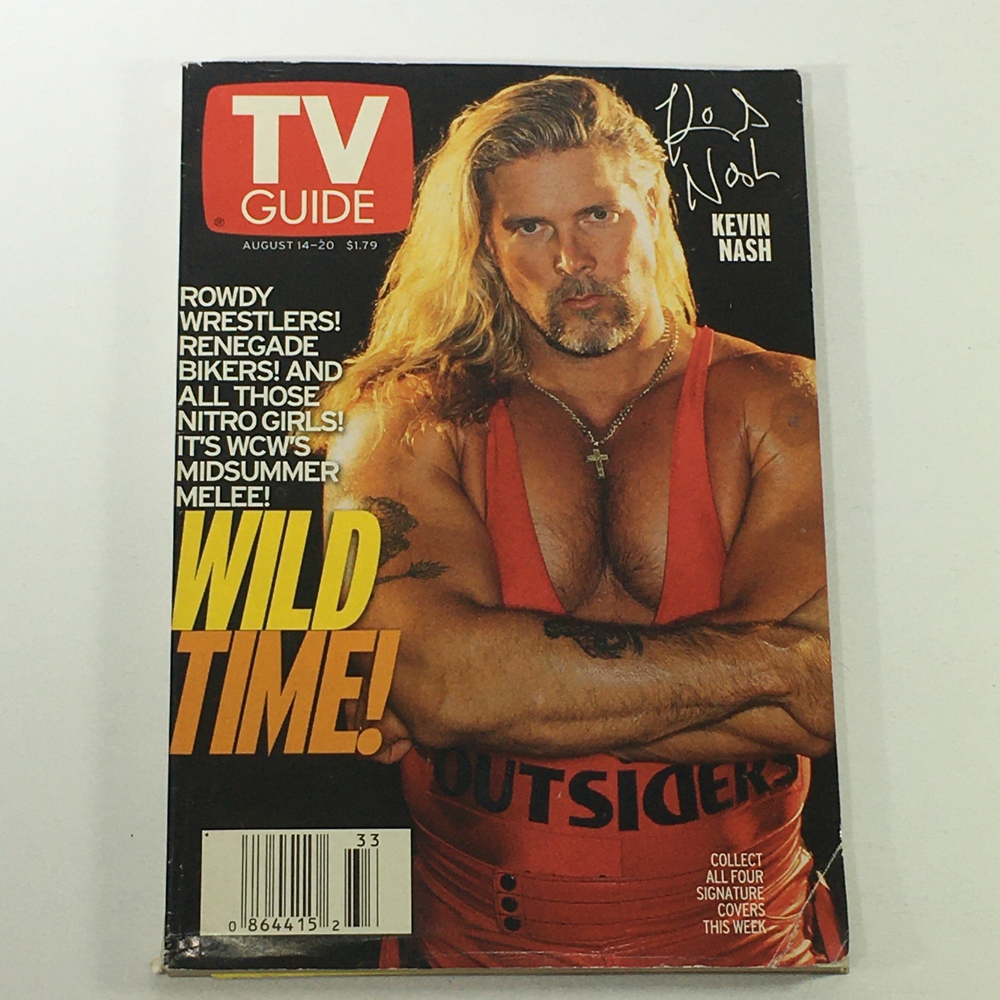 VTG TV Guide Magazine August 14-20 1999 - Kevin Scott Nash / Newsstand