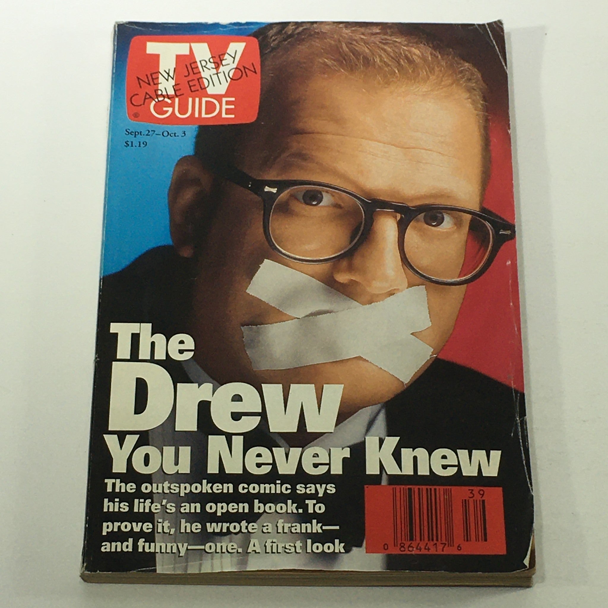 VTG TV Guide Magazine September 27-October 3 1997 - Drew Carey / Newsstand