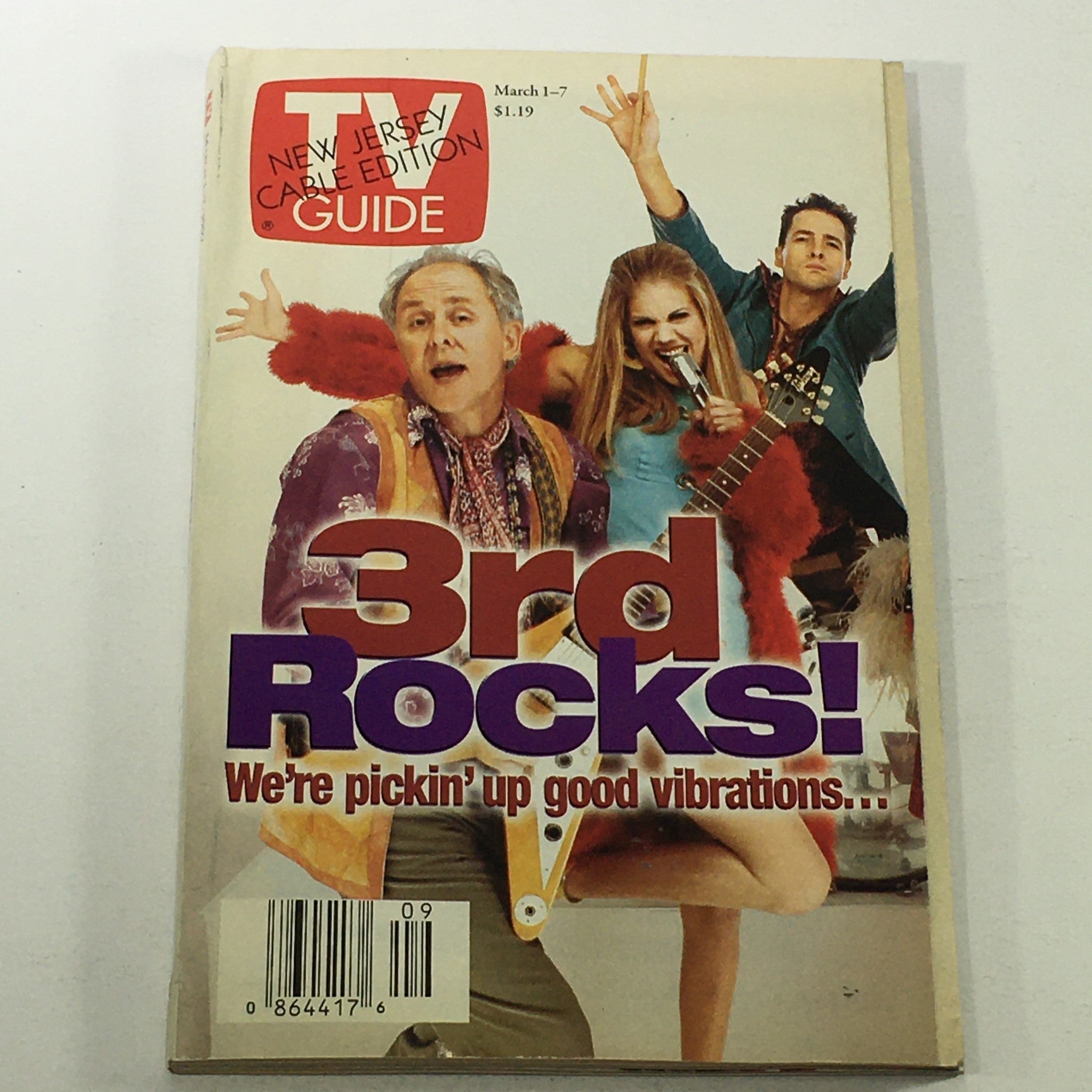 VTG TV Guide Magazine March 1-7 1997 - Kristen Johnson / John Lithgow / French S