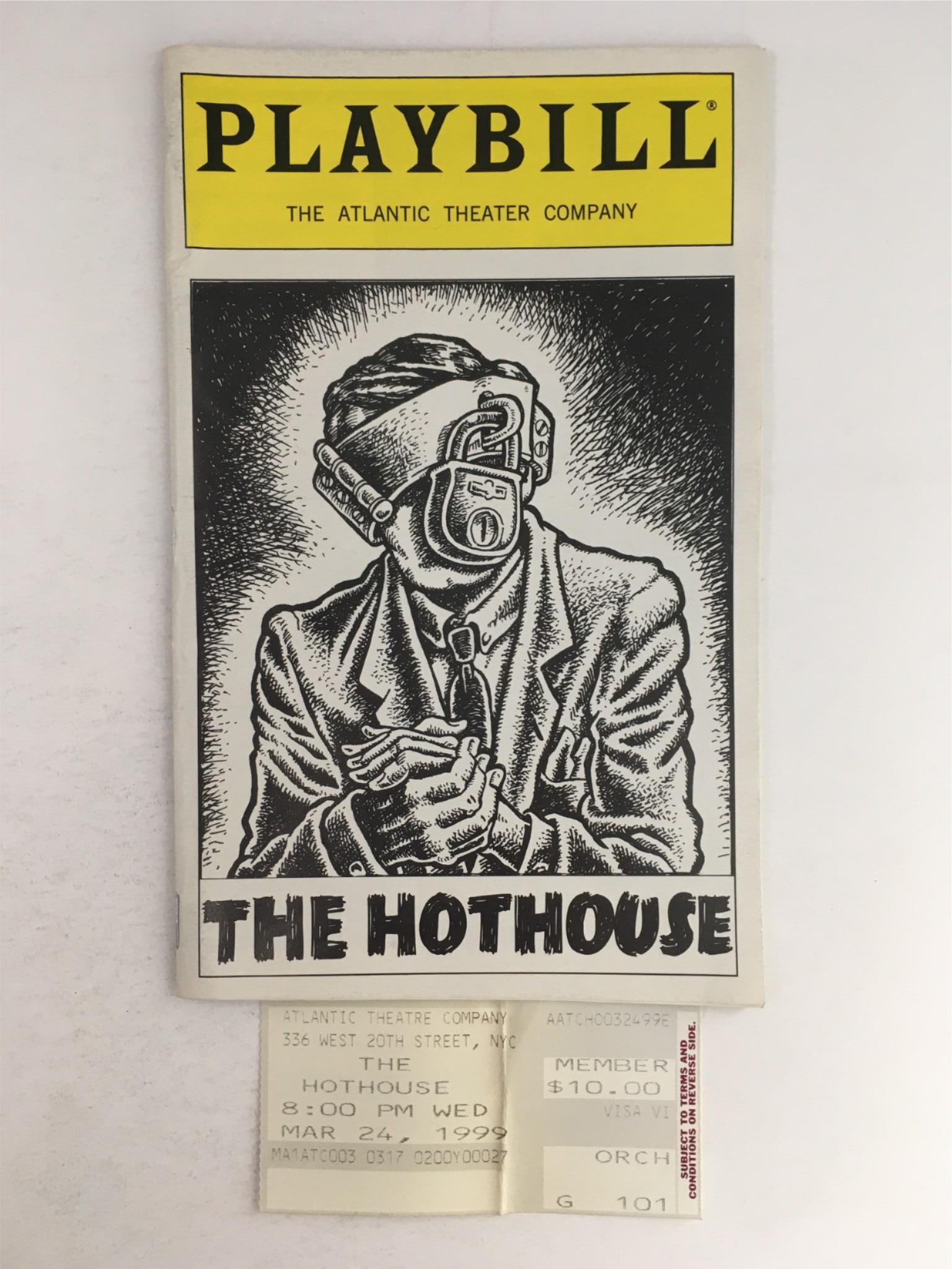 1999 Playbill The Hothouse by Harold Pinter at Atlantic Theater Company