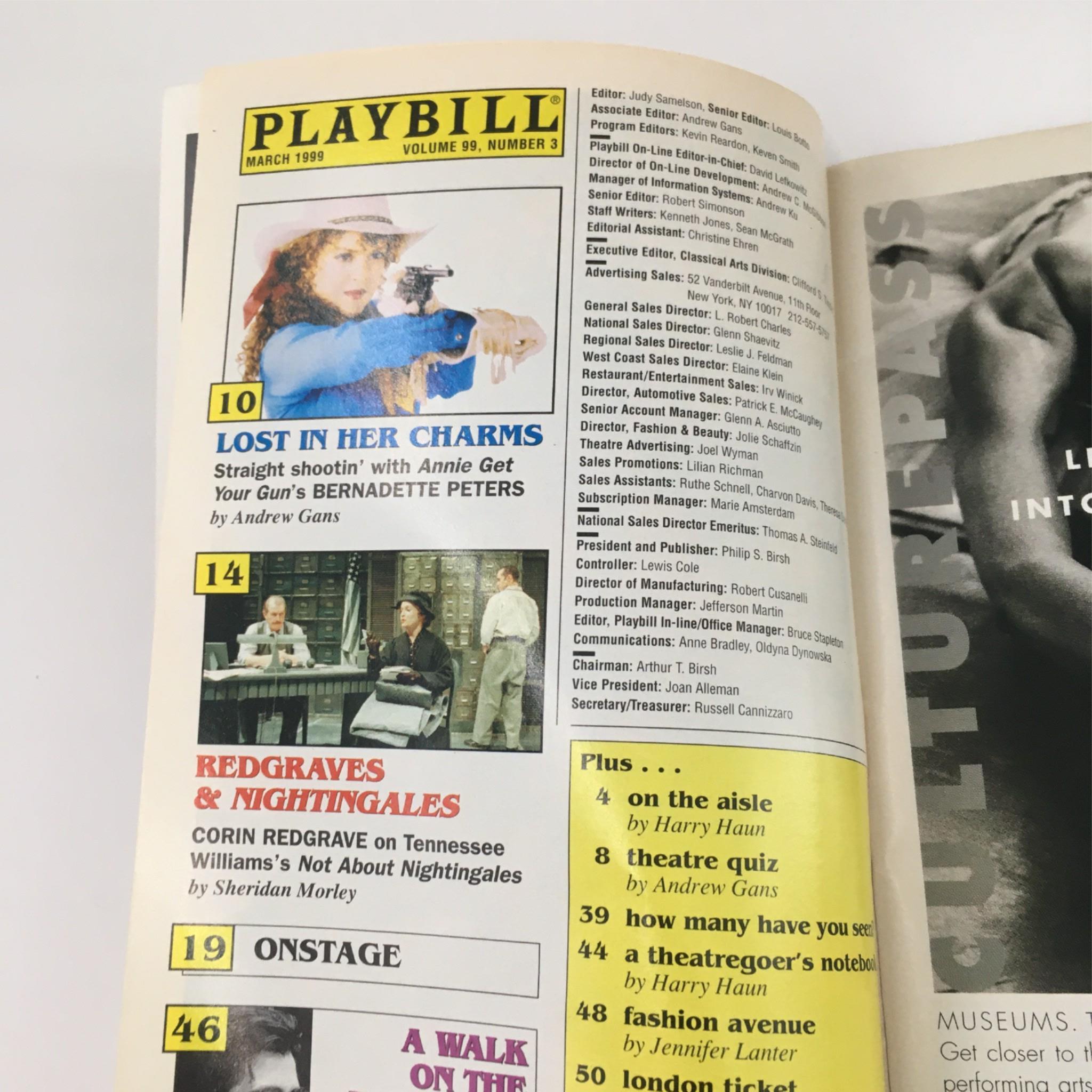 1999 Playbill Snakebit by David Marshall Grant at Century Theatre