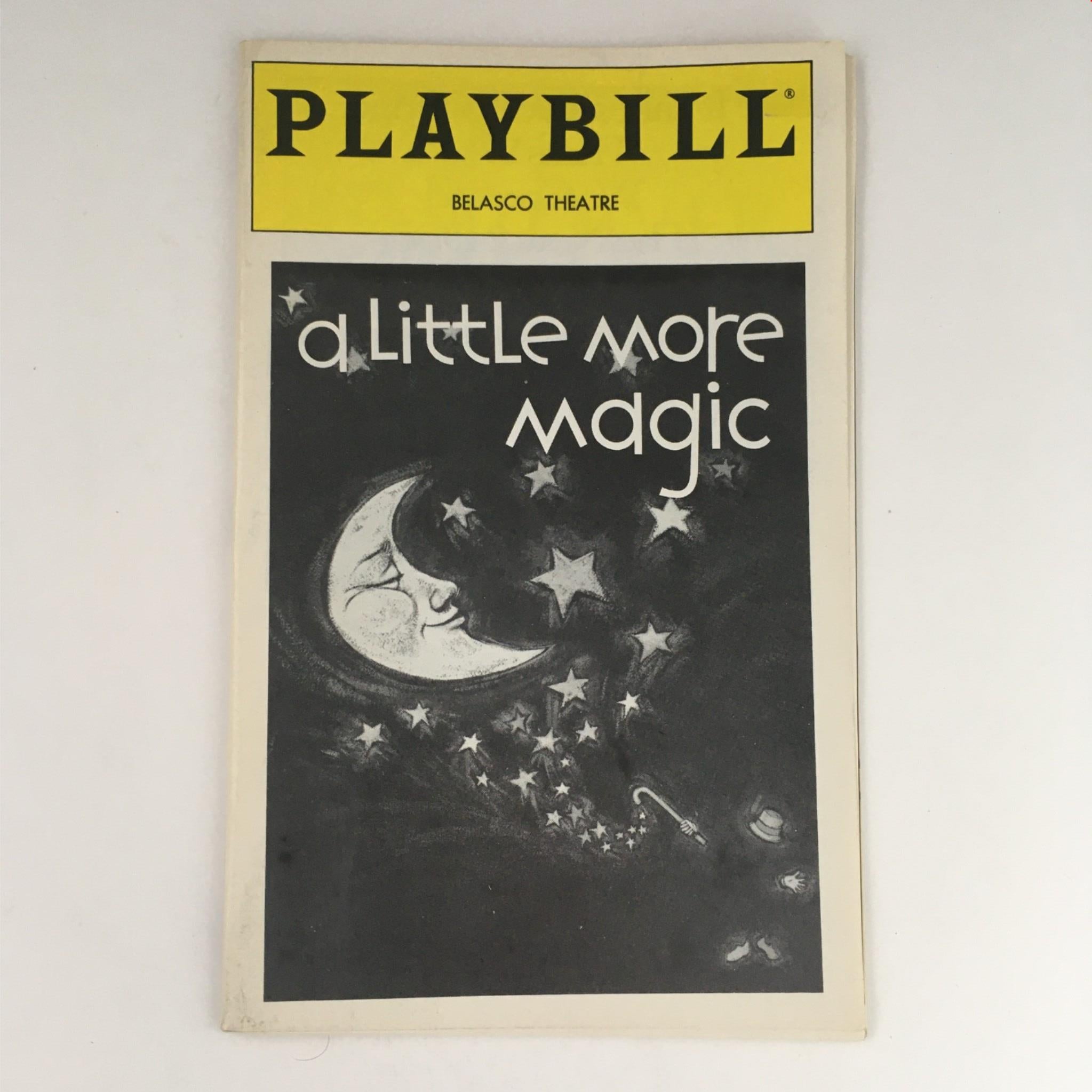 1994 Playbill A Little More Magic by Diane Lynn Dupuy at Belasco Theatre