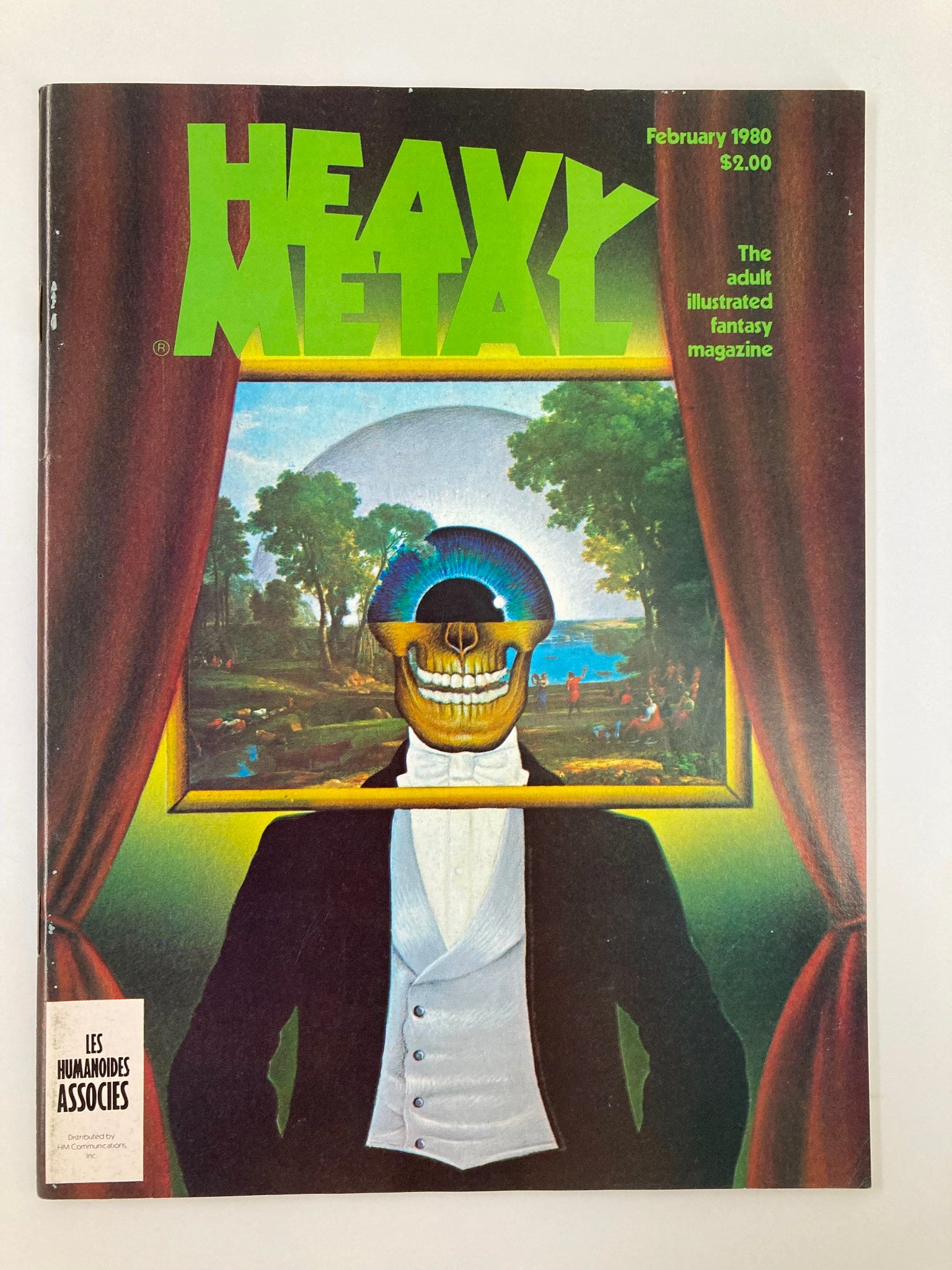 VTG Heavy Metal Magazine February 1980 Mr. Interlocutor & Mr. Bones Near Mint NM