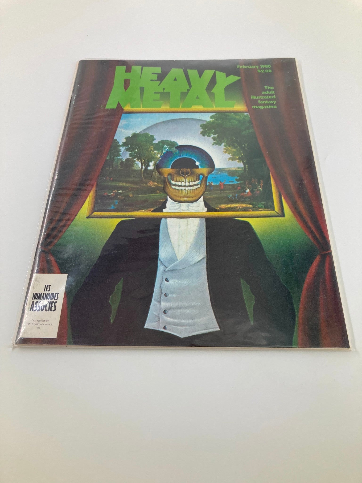 VTG Heavy Metal Magazine February 1980 Mr. Interlocutor & Mr. Bones Near Mint NM