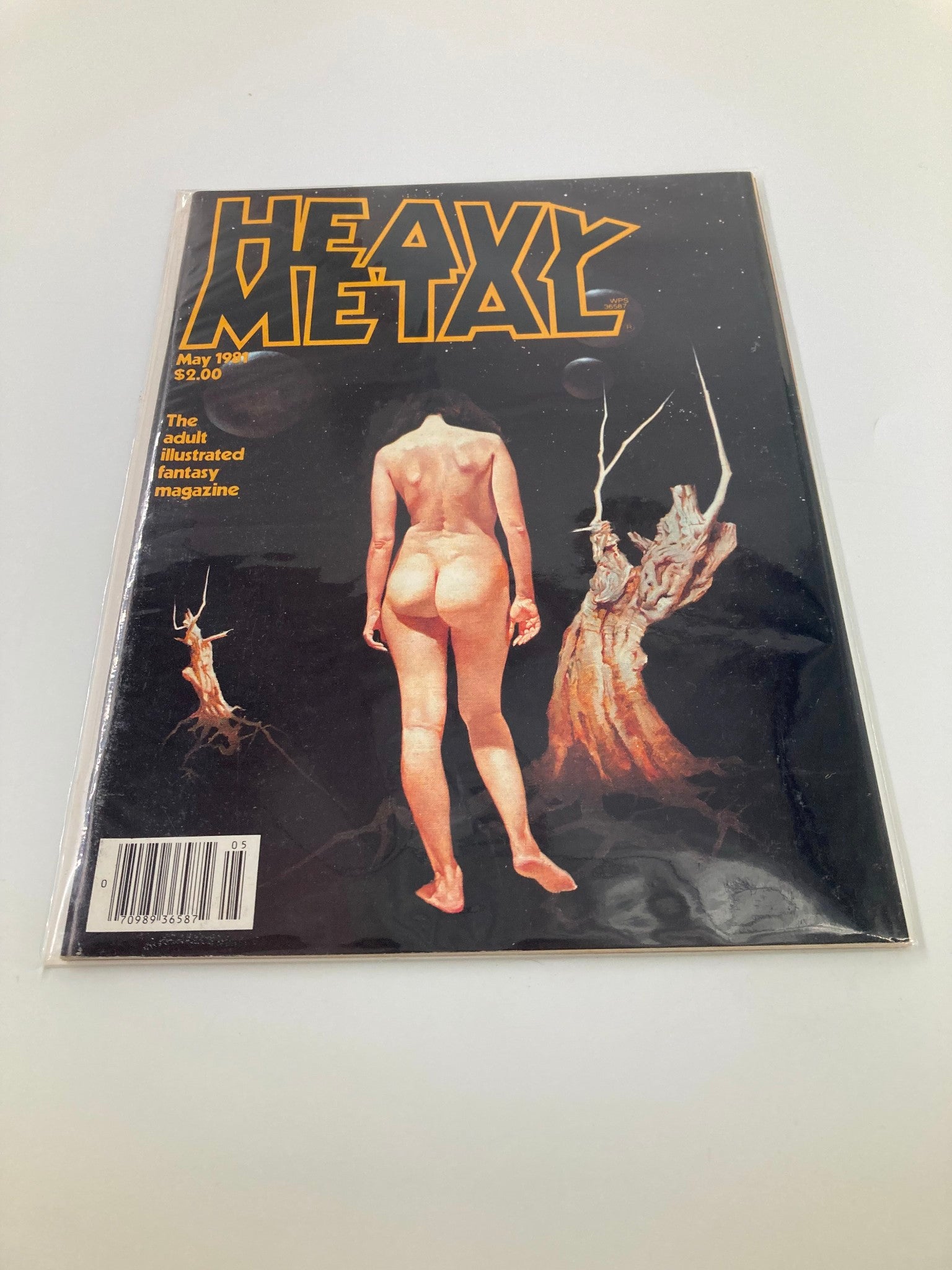 VTG Heavy Metal Magazine May 1981 Enter Adam by Enrich Near Mint NM