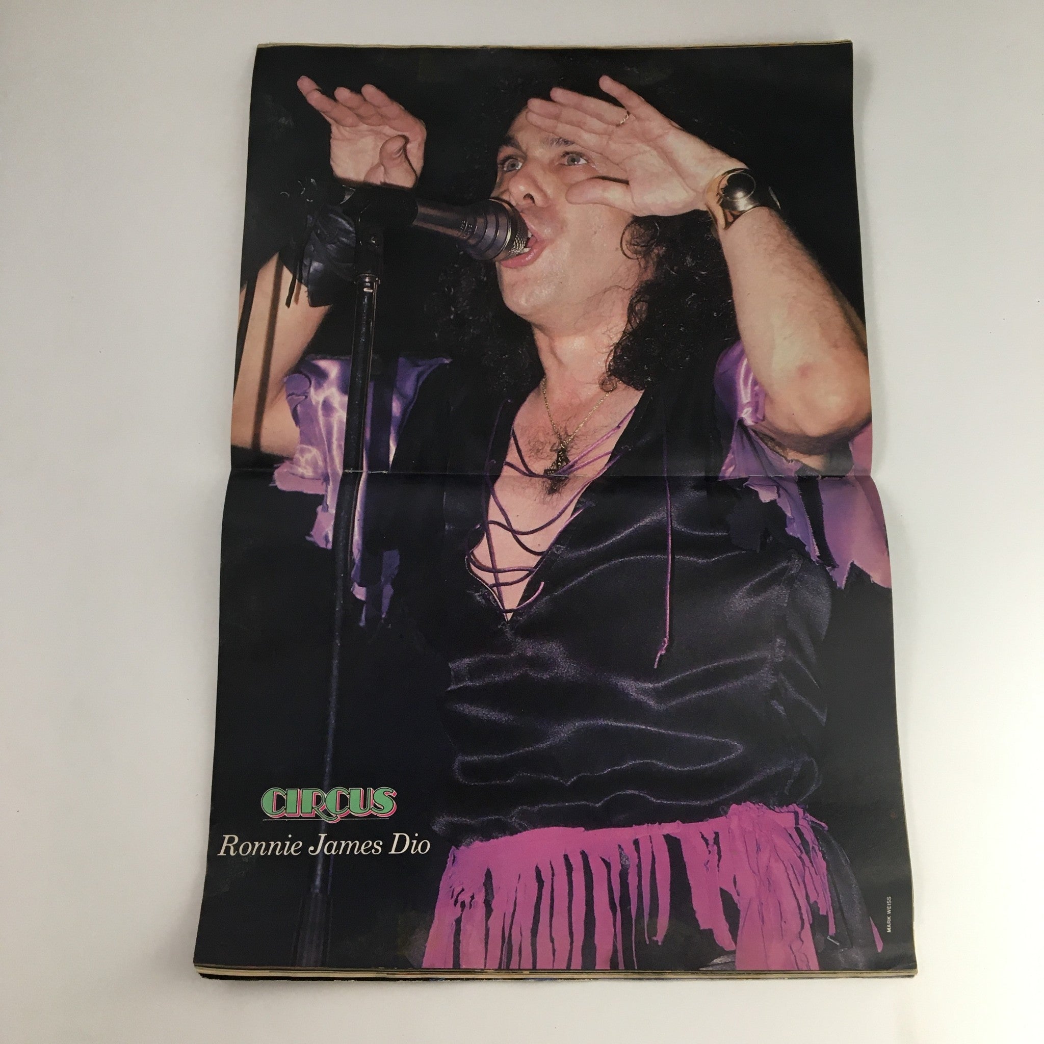 Circus Magazine January 31 1986 Paul Stanley, Ratt Blitzes, w Poster No Label