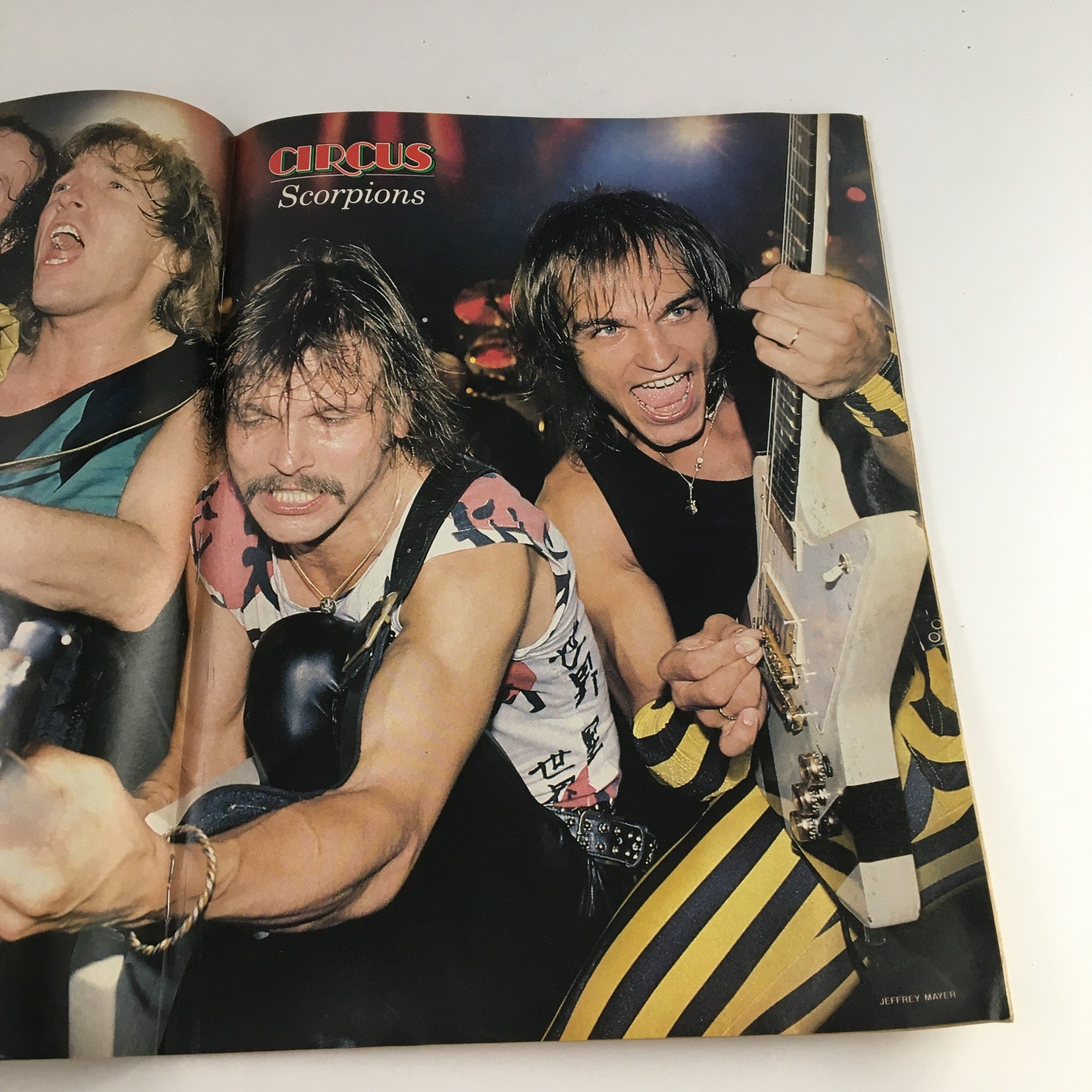 Circus Magazine July 31 1984 Eddie Van Halen & Klaus Meine, No Poster No Label