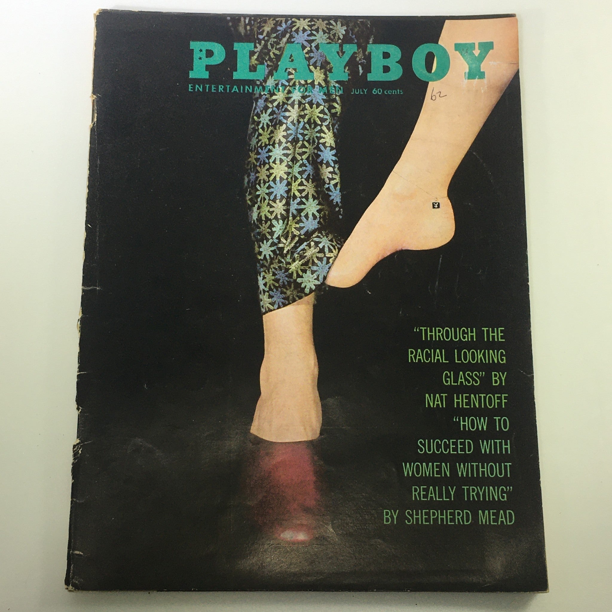 VTG Playboy Magazine July 1962 Vol. 9 #7 - Playmate Unne Terjesen / Newsstand