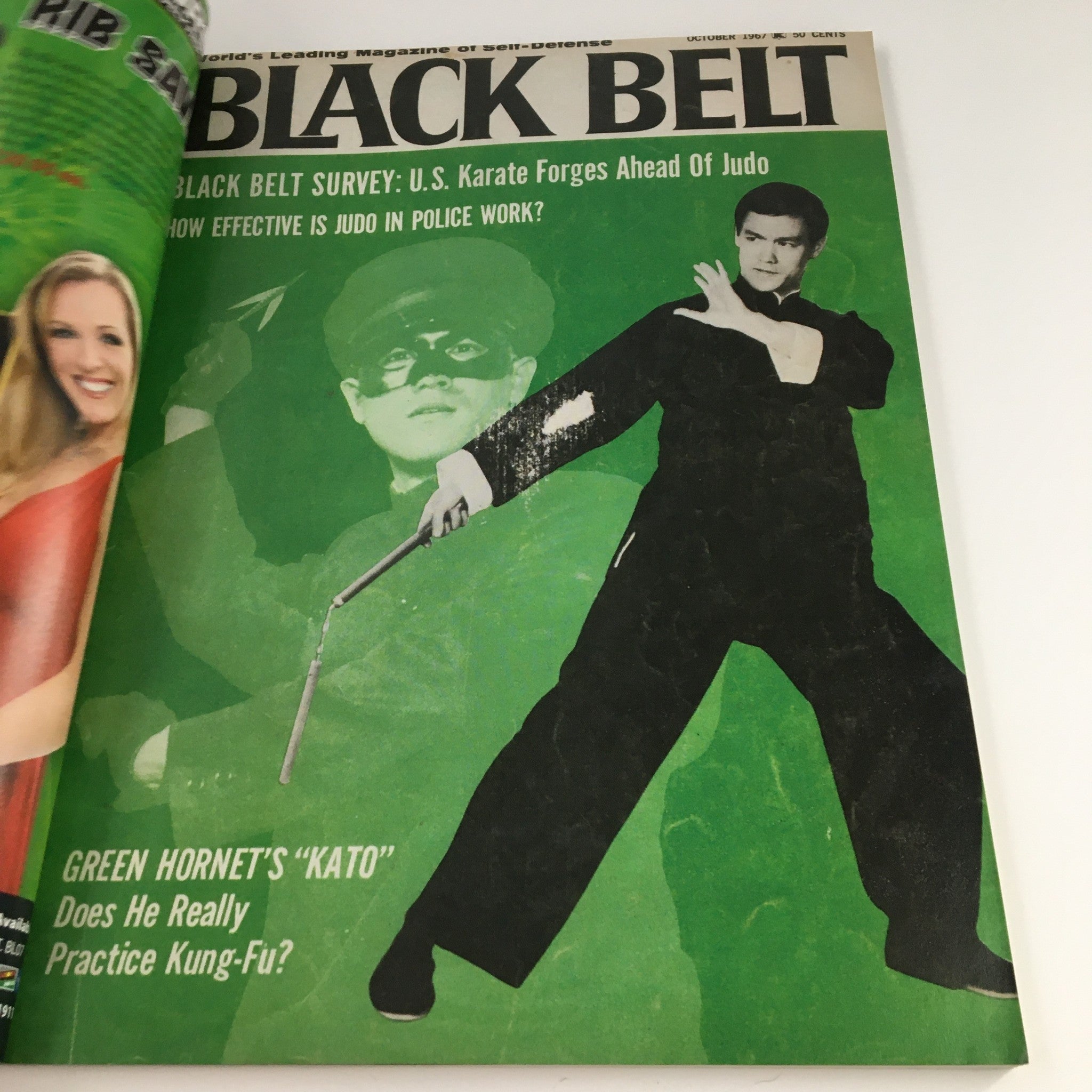 Black Belt Magazine November 2007 Vol 45 #11 Bruce Lee Issue, No Label VG