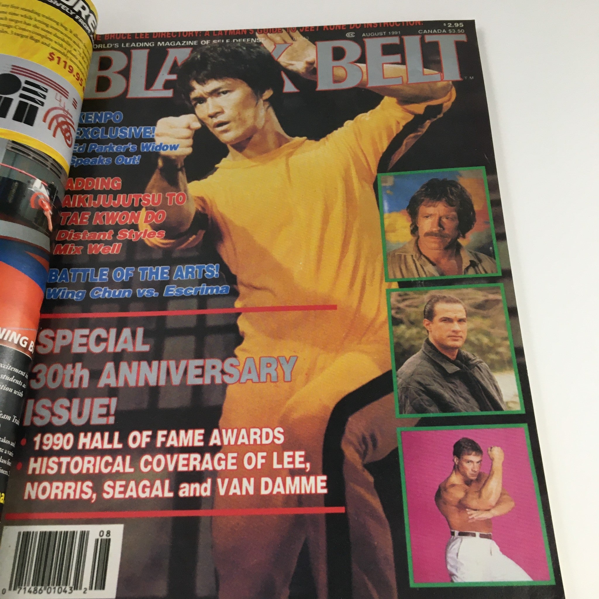 Black Belt Magazine November 2007 Vol 45 #11 Bruce Lee Issue, No Label VG