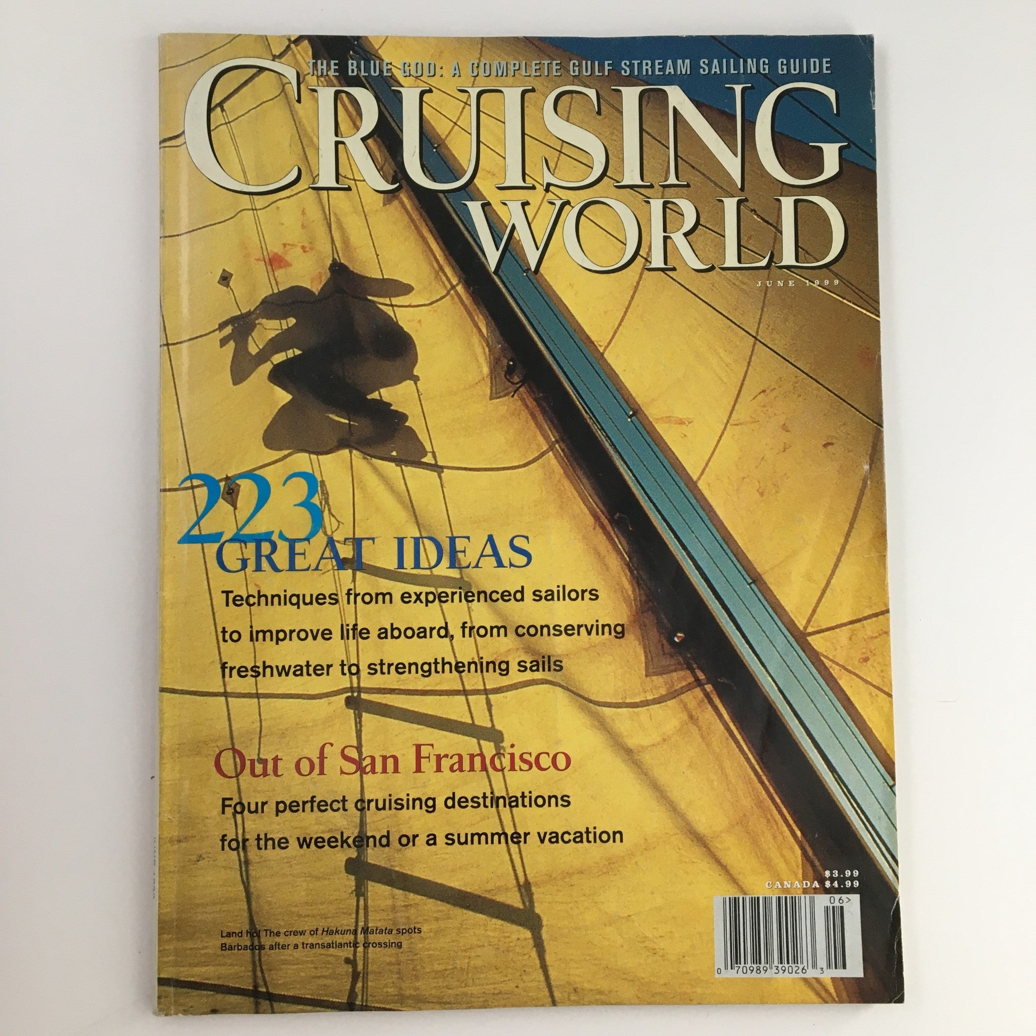 Cruising World Magazine June 1999 The Crew of Hakuna Matata at Barbados No Label