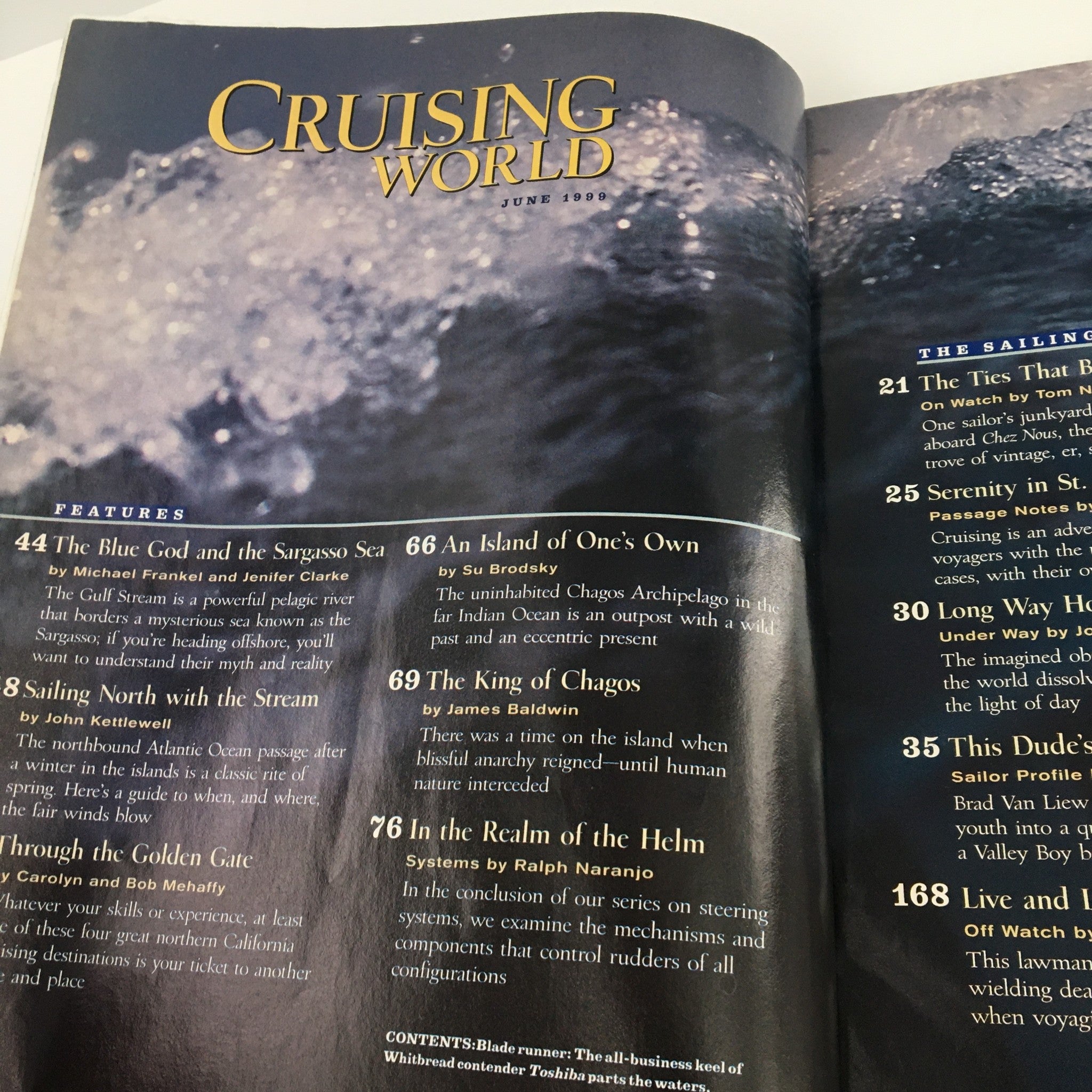 Cruising World Magazine June 1999 The Crew of Hakuna Matata at Barbados No Label