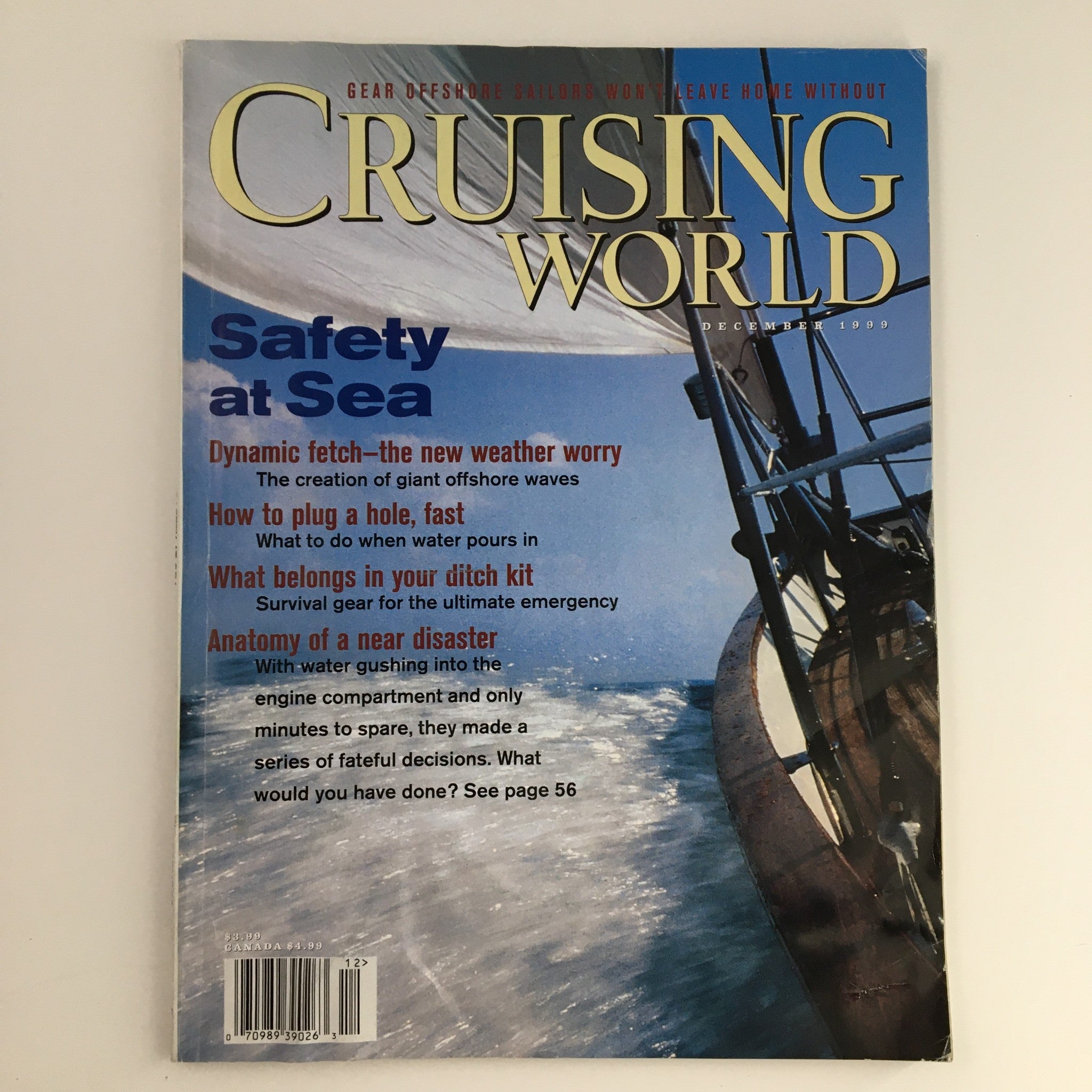 Cruising World Magazine December 1999 Dynamic Fetch The Weather Worry, No Label