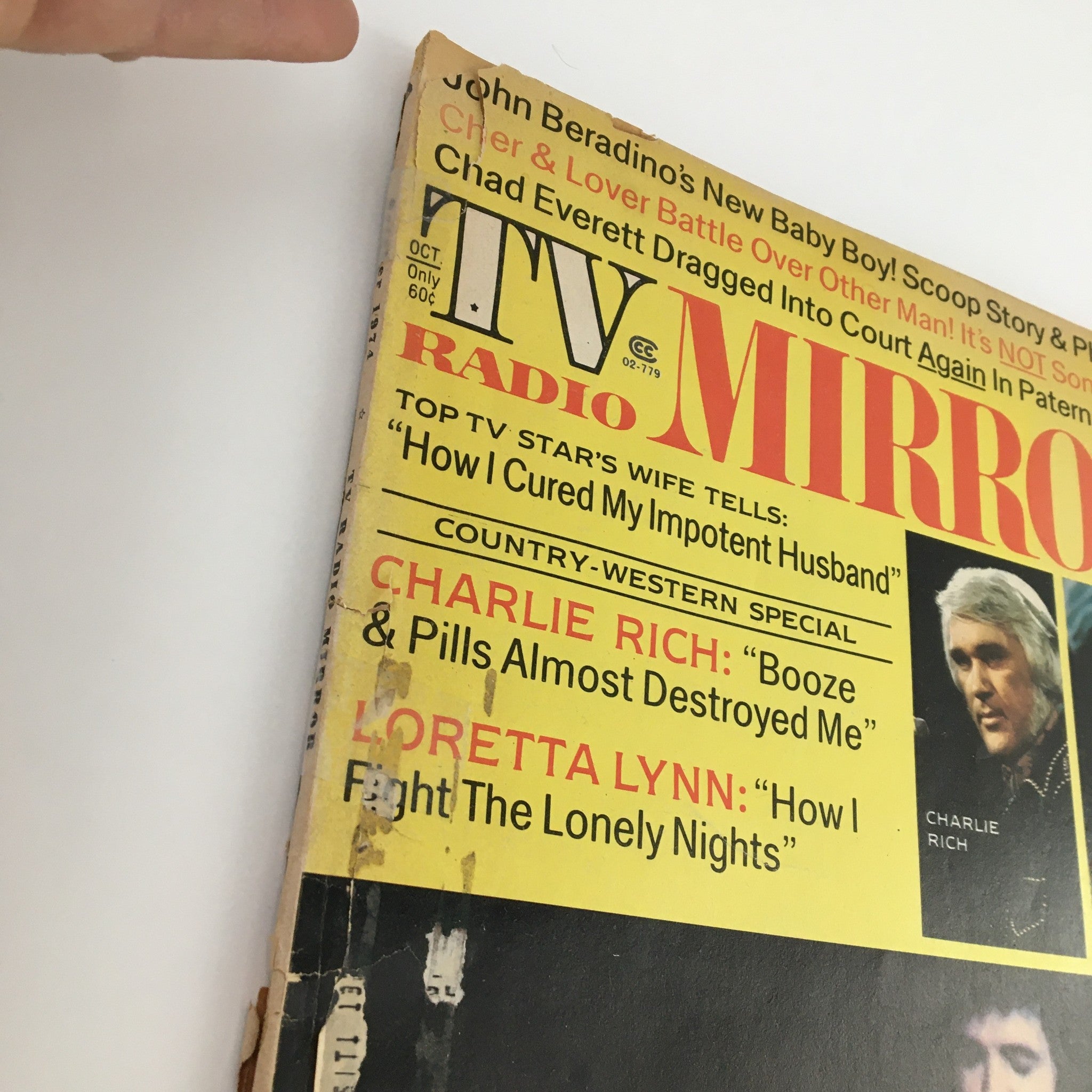 TV Radio Mirror Magazine October 1974 Elvis Presley, Charlie Rich & Loretta Lynn