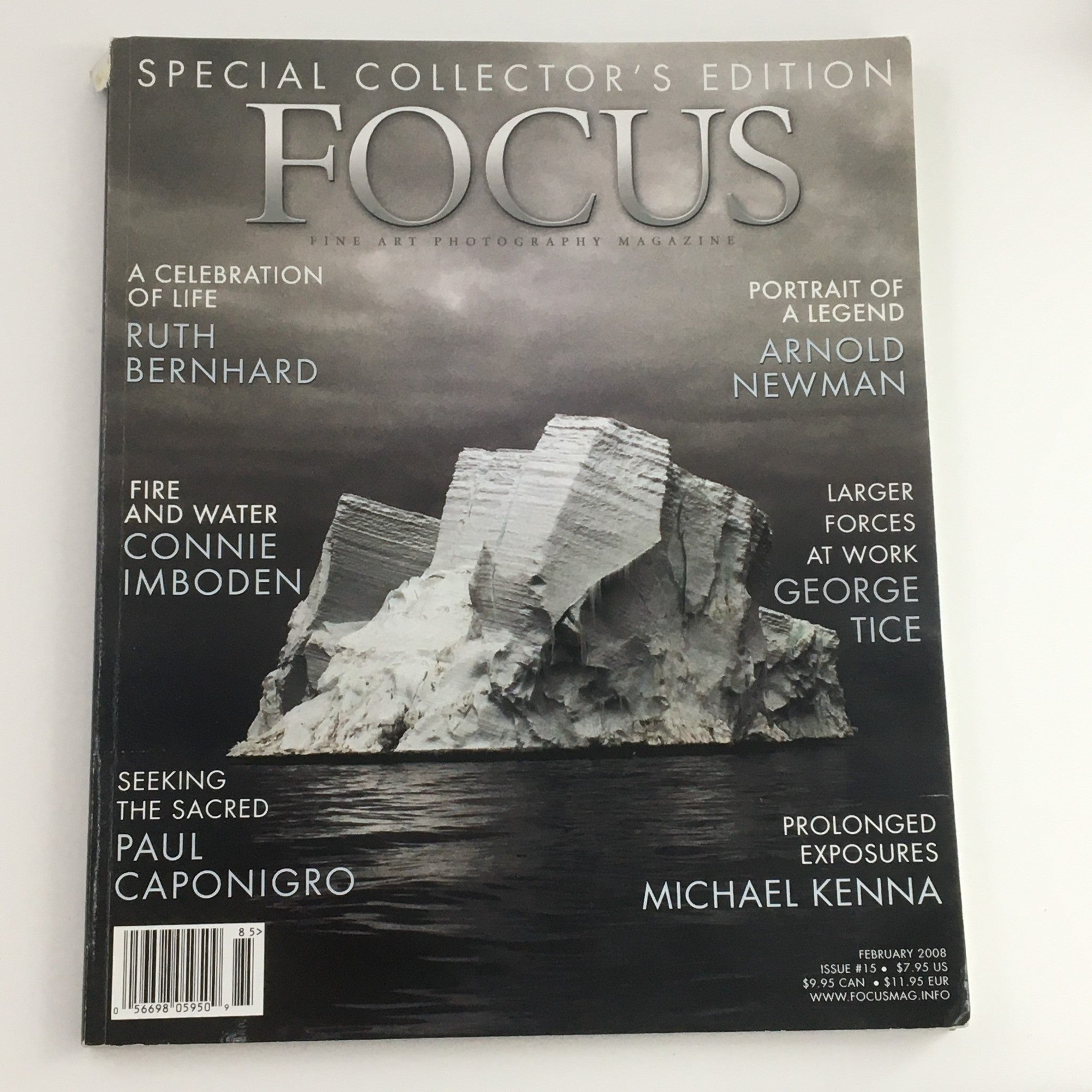 Focus Photography Magazine February 2008 Ruth Bernhard, Arnold Newman, No Label