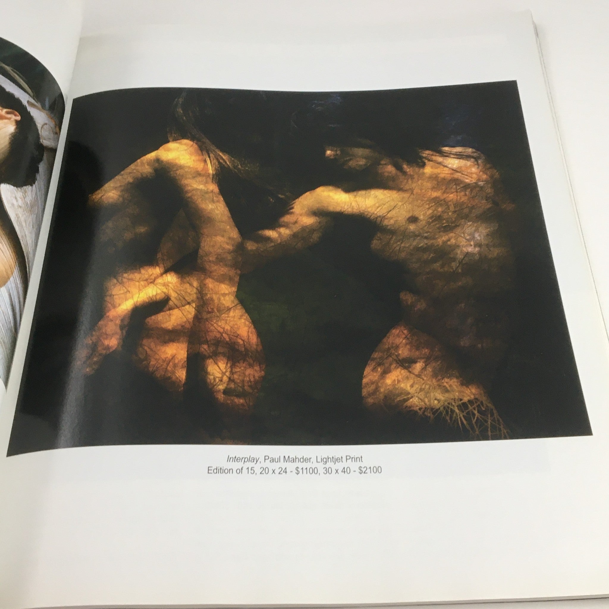 Focus Photography Magazine December 2006, featuring the artwork 'Interplay' by Paul Mahler, a striking lightjet print displaying intertwined human forms.