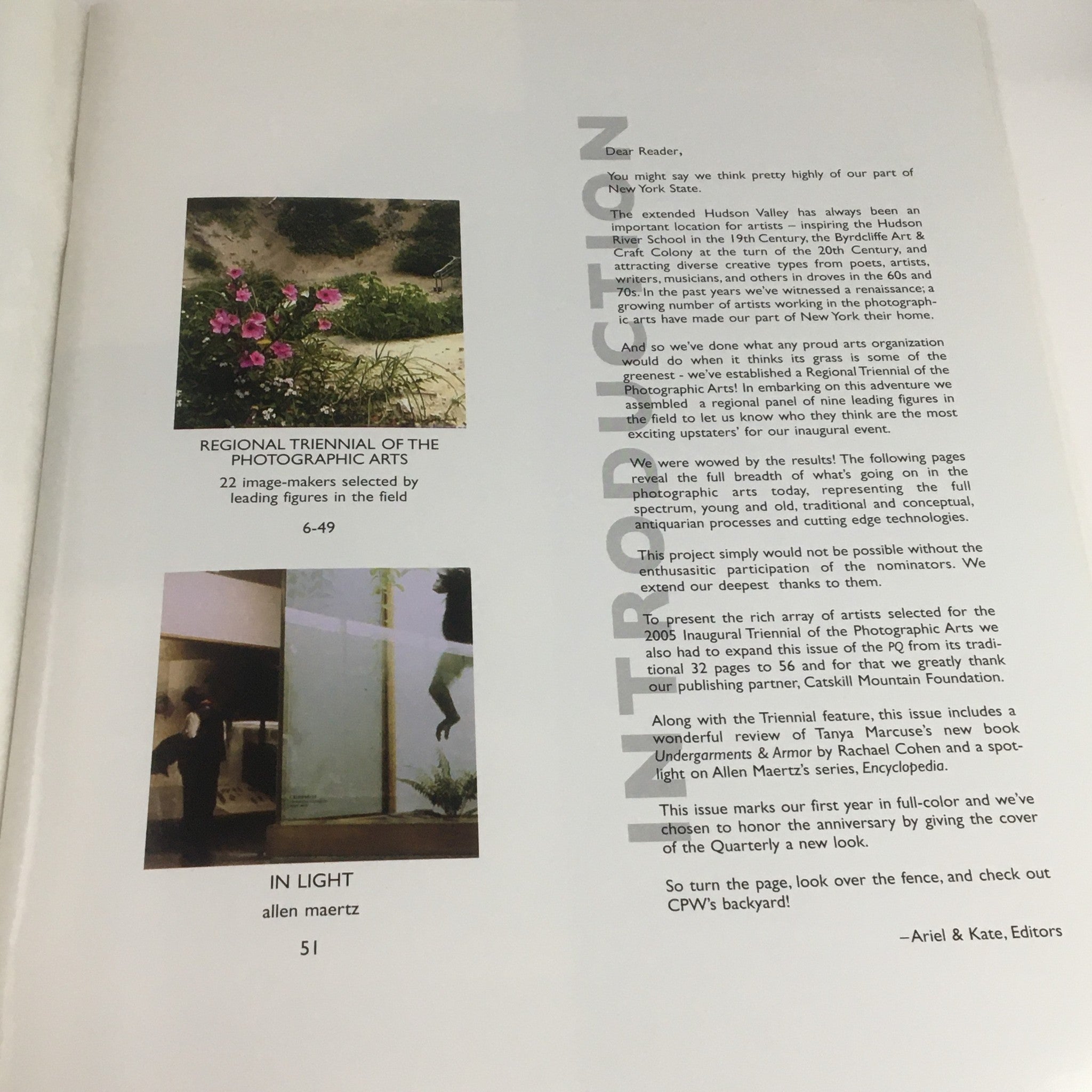 Photography Quarterly Auction Catalog 2005 #92 In Light by Allen Maertz No Label