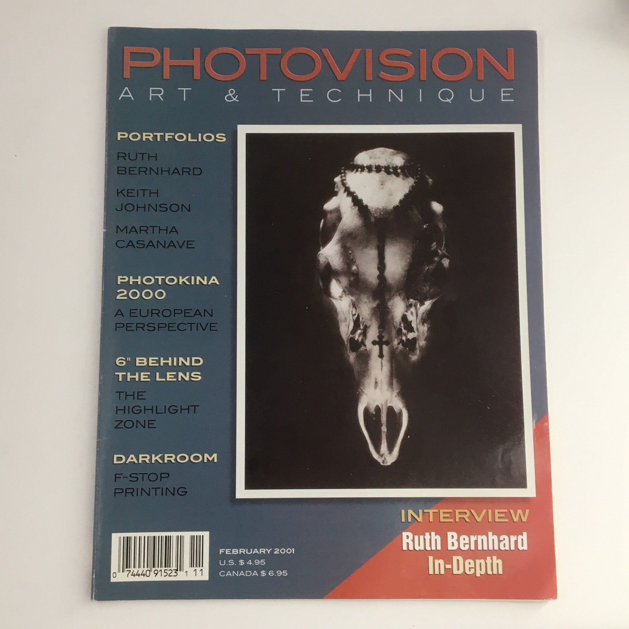 Photovision Art & Technique February 2001 Ruth Bernhard In-Depth, No Label