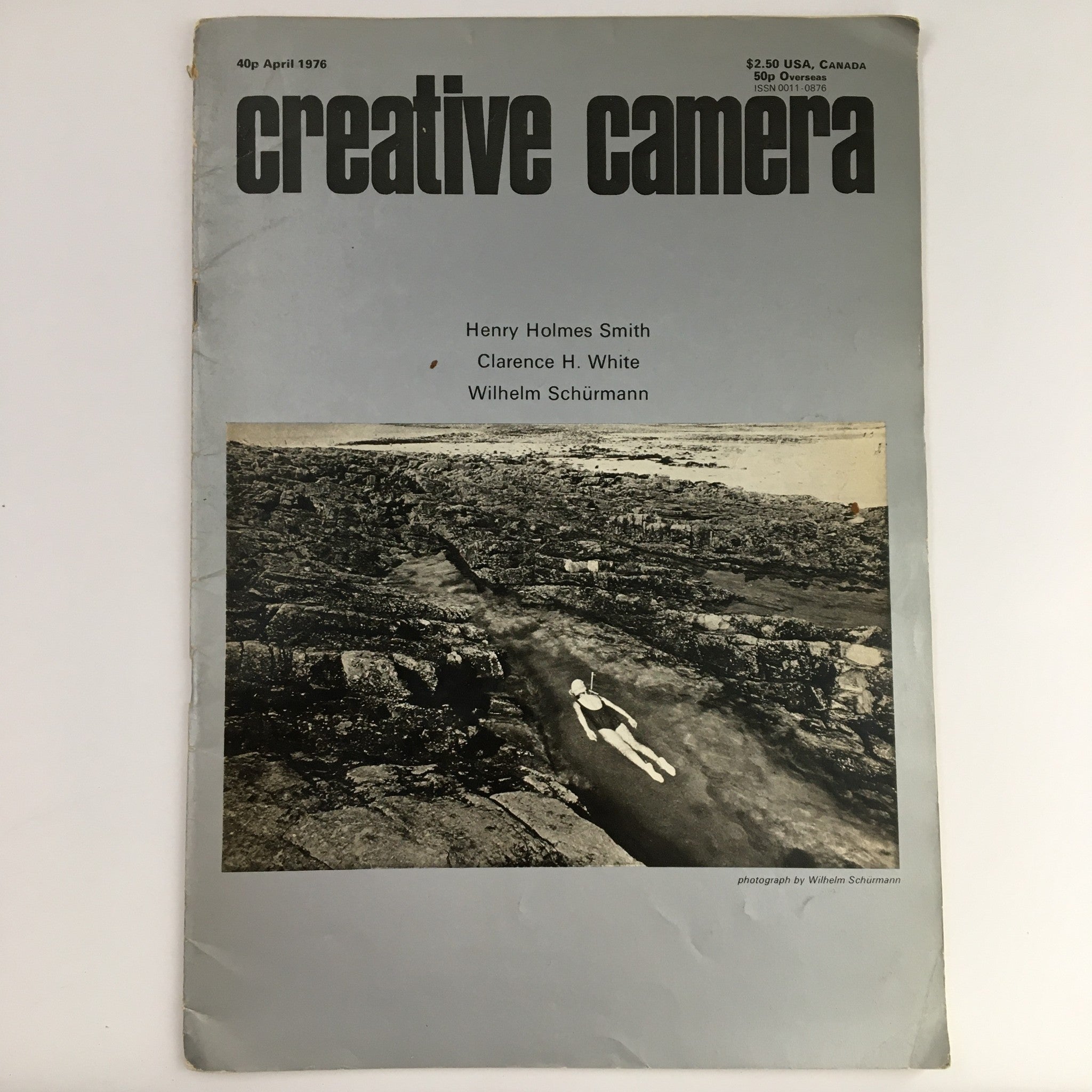 Creative Camera Magazine April 1976 Photograph by Wilhelm Schürmann, No Label