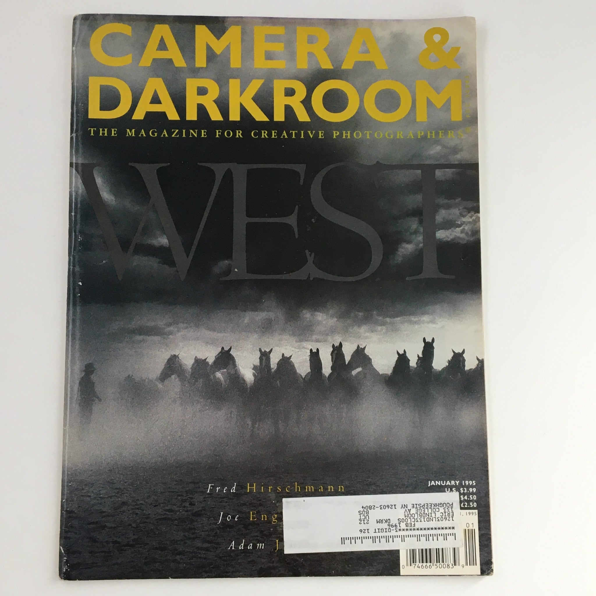 Camera & Dark Room Magazine January 1995 The Cowboy Way Adam Jahiel Photography