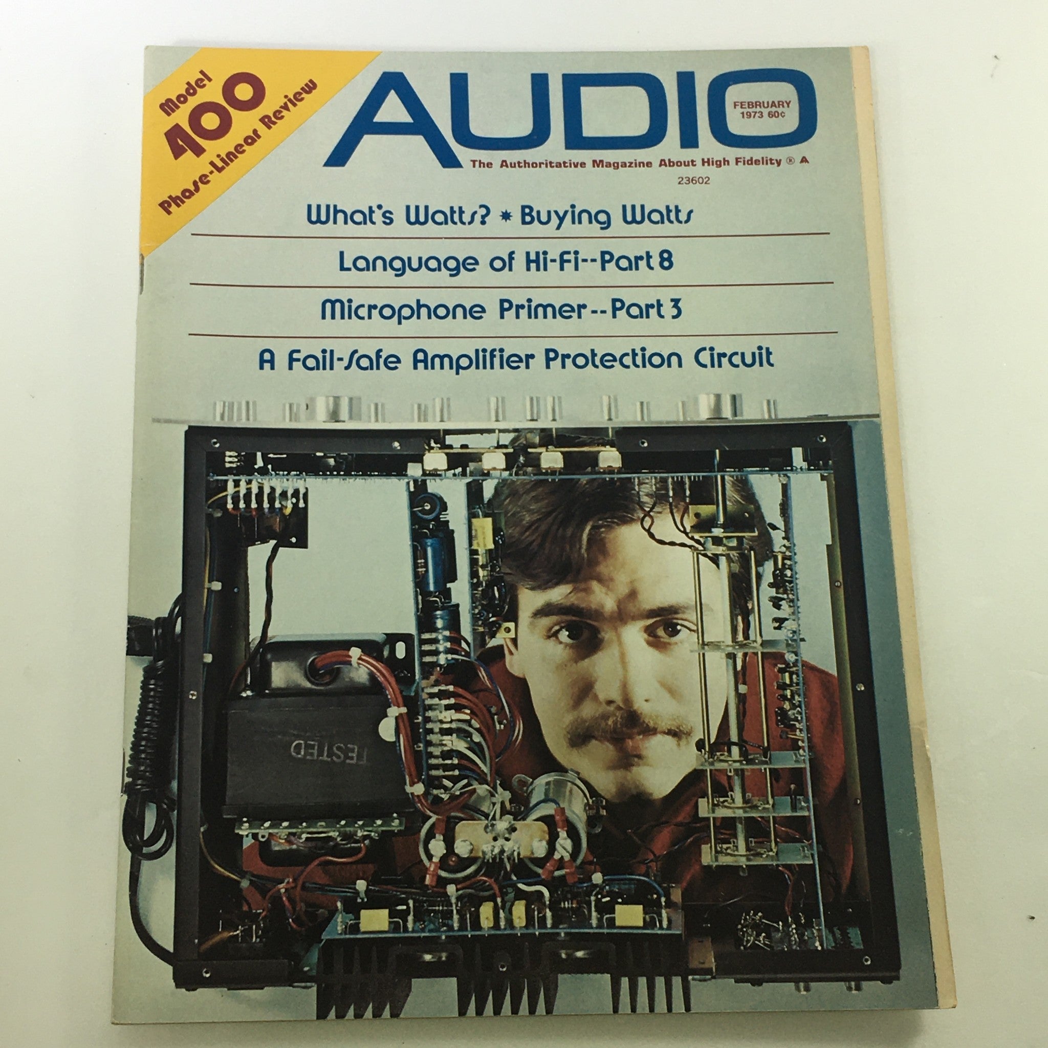 VTG Audio and Music Magazine February 1973 - A Fail-Safe Amplifier Protection