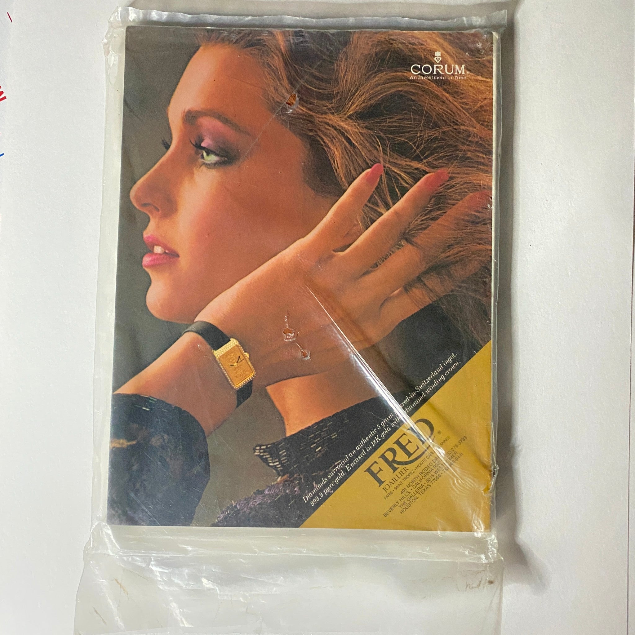 VTG Vogue Magazine August 1981 Kelly Emberg by Richard Avedon New / Sealed