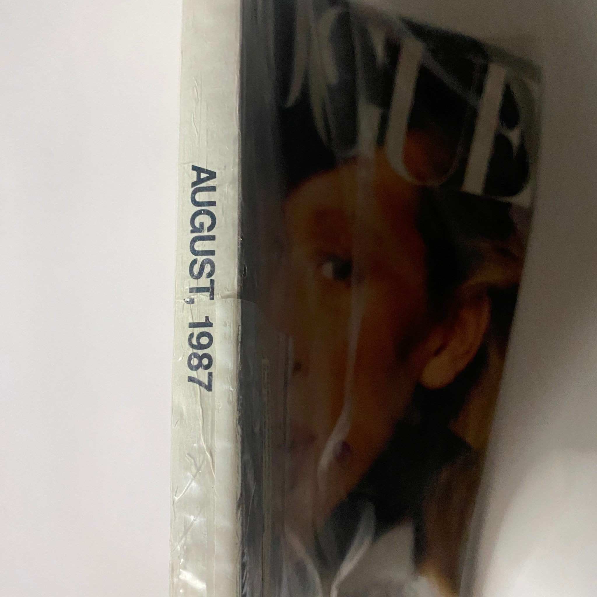 VTG Vogue Magazine August 1987 Estelle Lefebure Cover New / Sealed