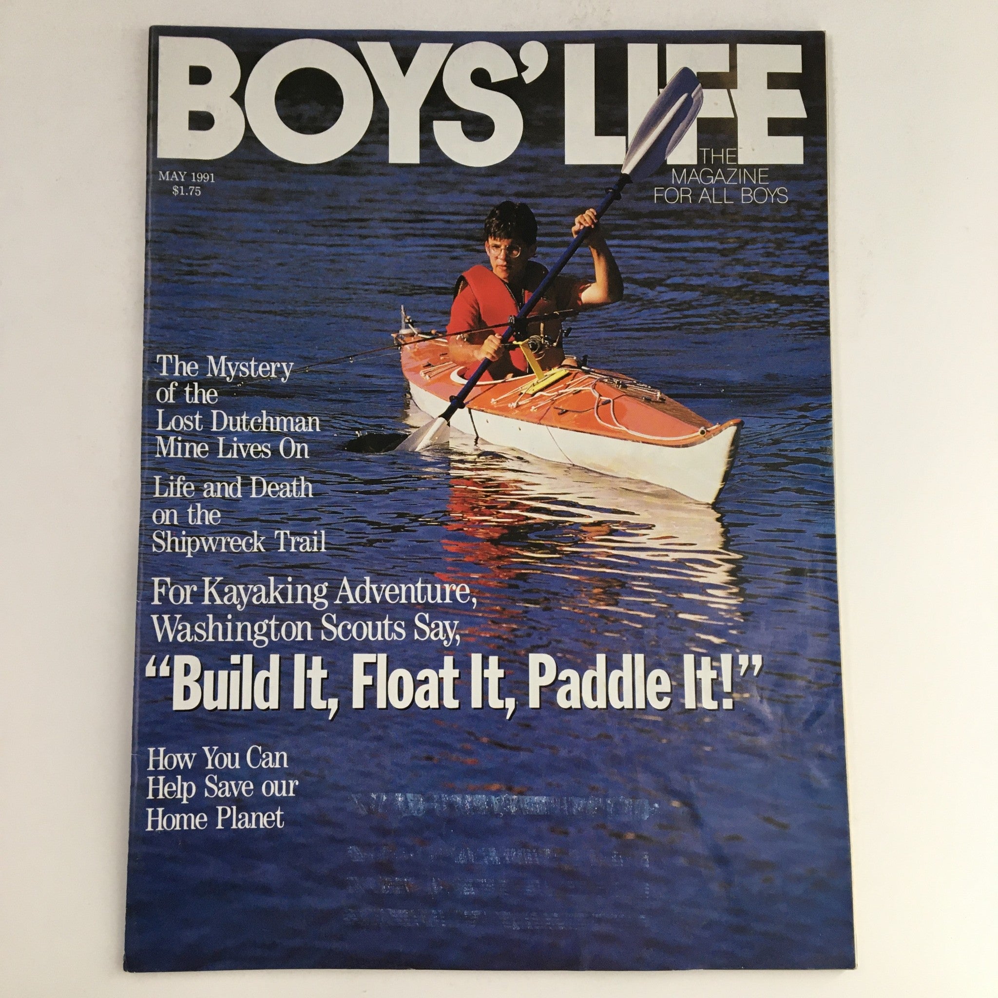 Boys' Life Magazine May 1991 The Mystery of the Lost Dutchman Lives On