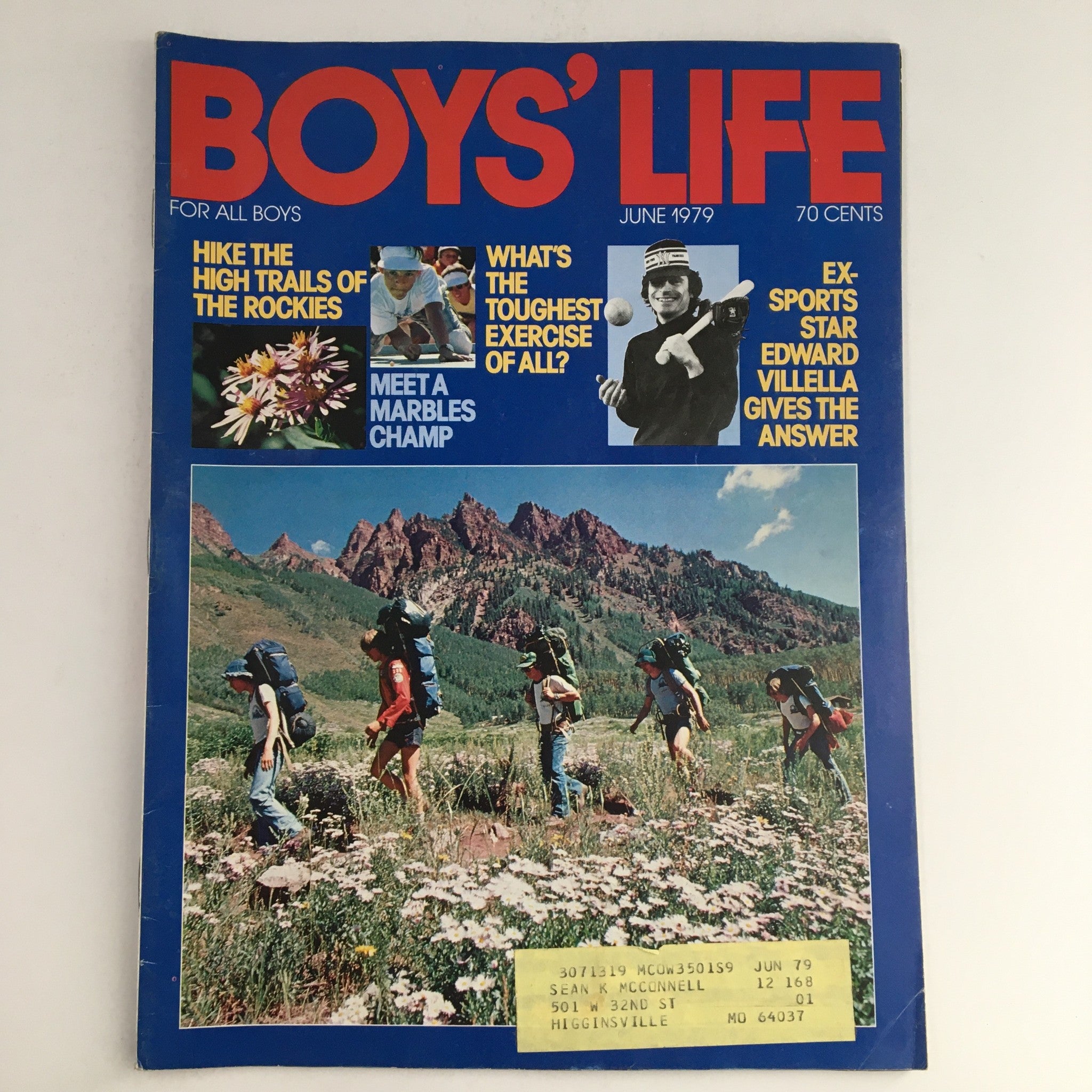 Boys' Life Magazine June 1979 Ex-Sports Star Edward Villella Gives The Answer