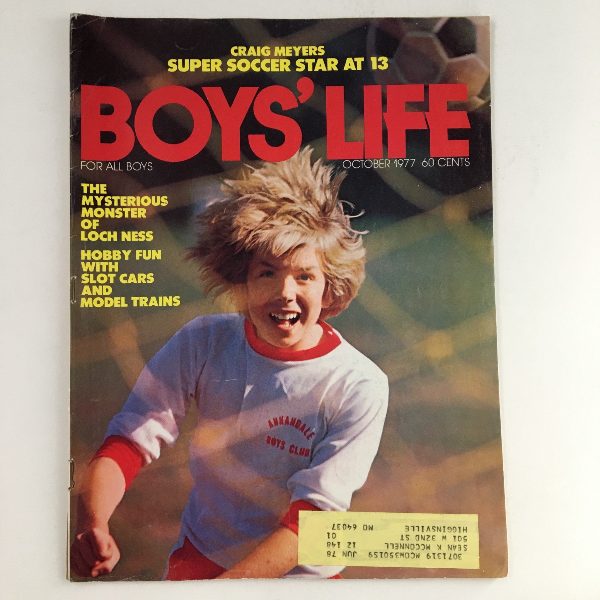 Boys' Life Magazine October 1977 The Mysterious Monster of Loch Ness