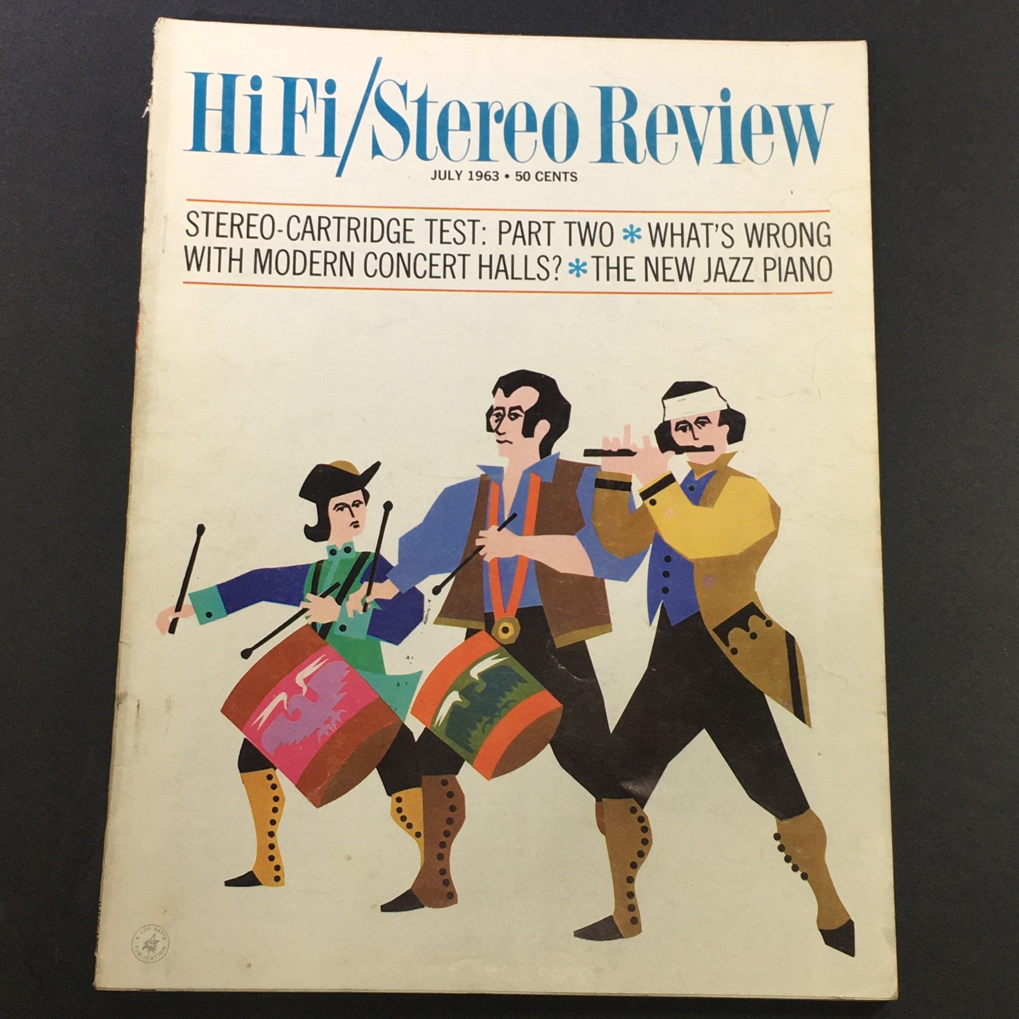 VTG HiFi Stereo Review Magazine July 1963 - The New Jazz Piano / Newsstand