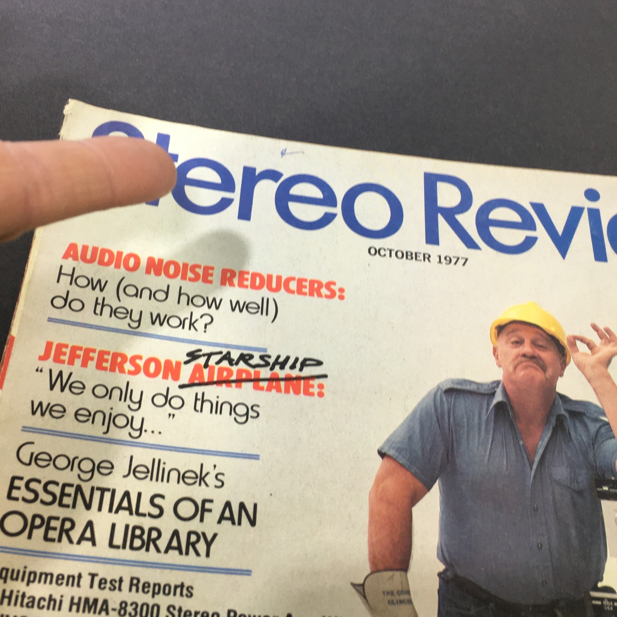 VTG Stereo Review Magazine October 1977 - George Jellinek's Opera Library