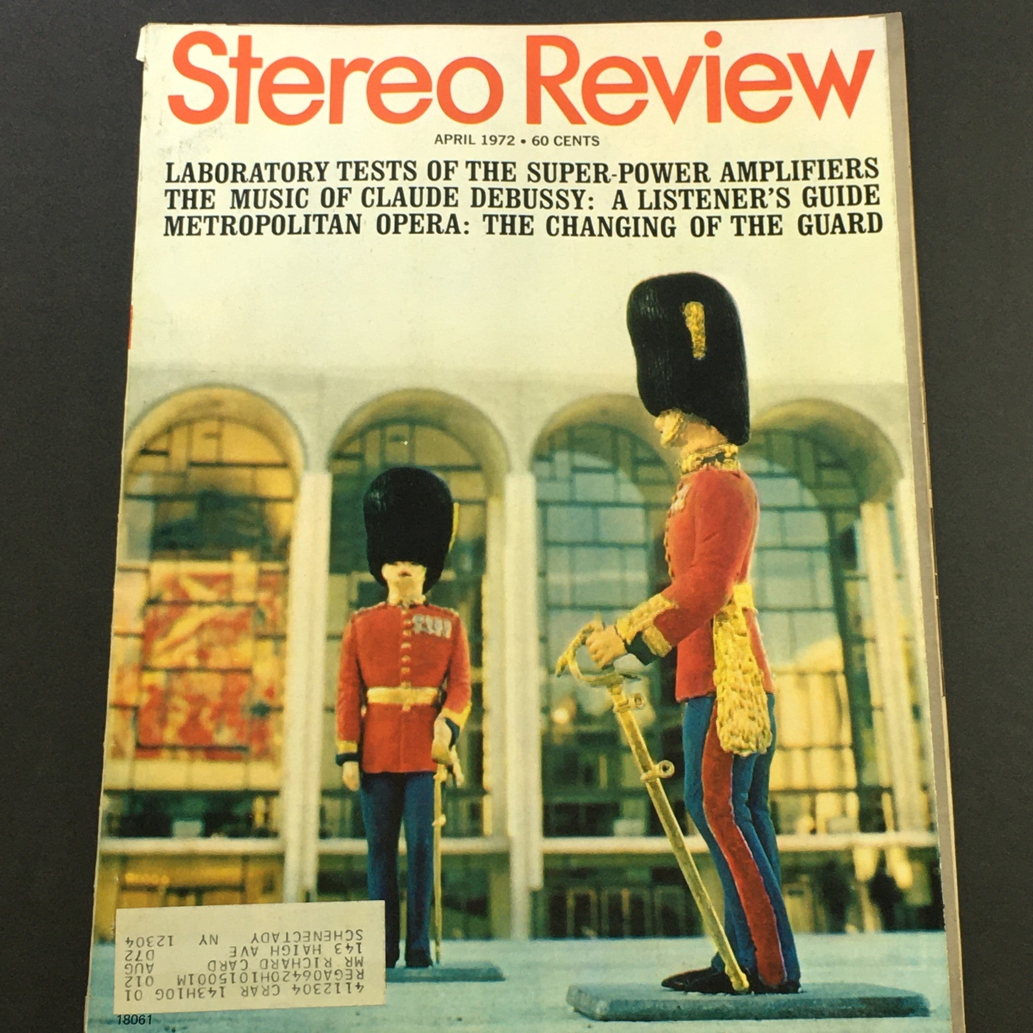 VTG Stereo Review Magazine April 1972 - The Music Of Claude Debussy